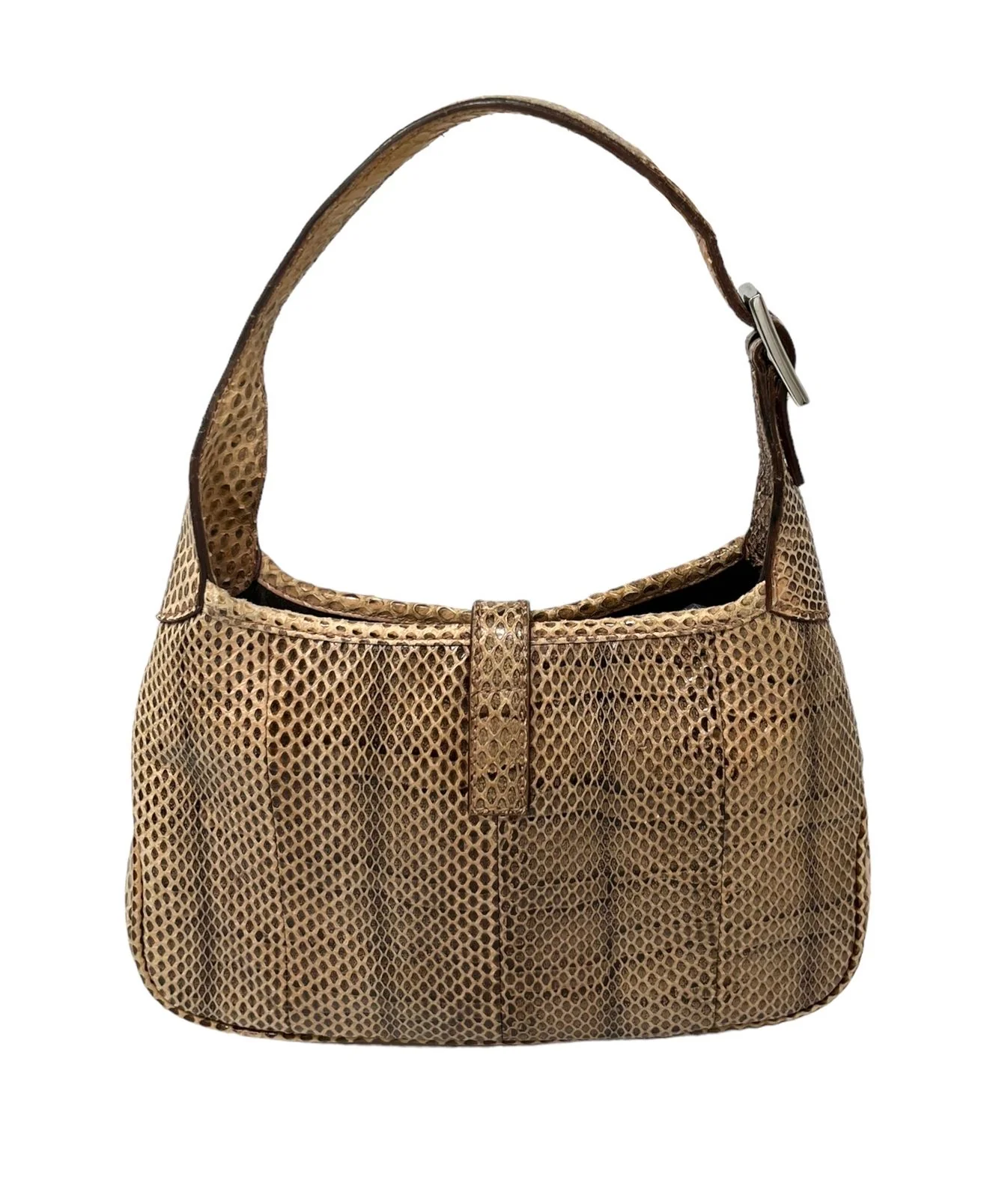 Gucci Brown Snakeskin Mini Jackie Bag - Image 2