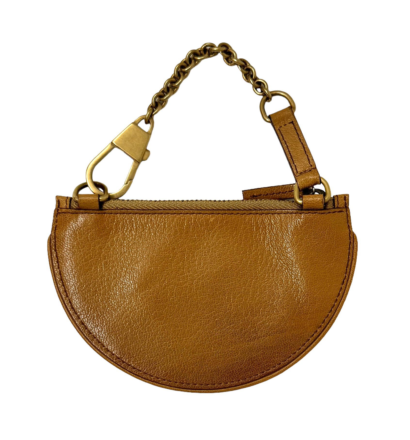 Gucci Brown Studded Logo Mini Bag - Image 2