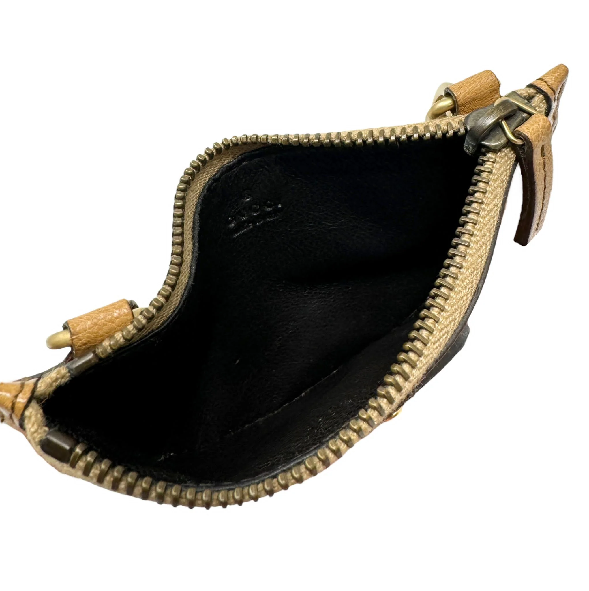 Gucci Brown Studded Logo Mini Bag - Image 3