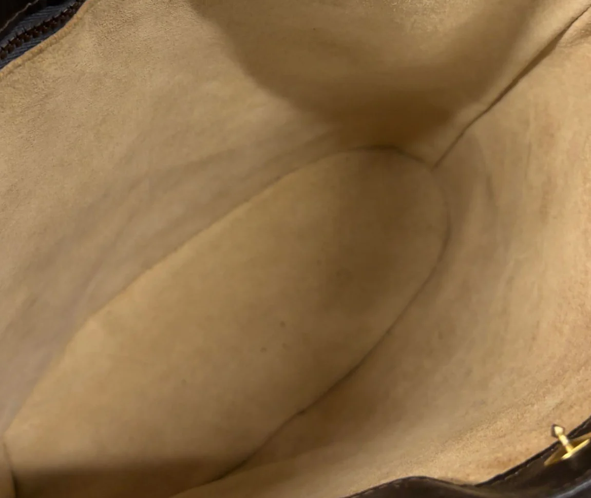 Gucci Brown Suede Horsebit Shoulder Bag - Image 3