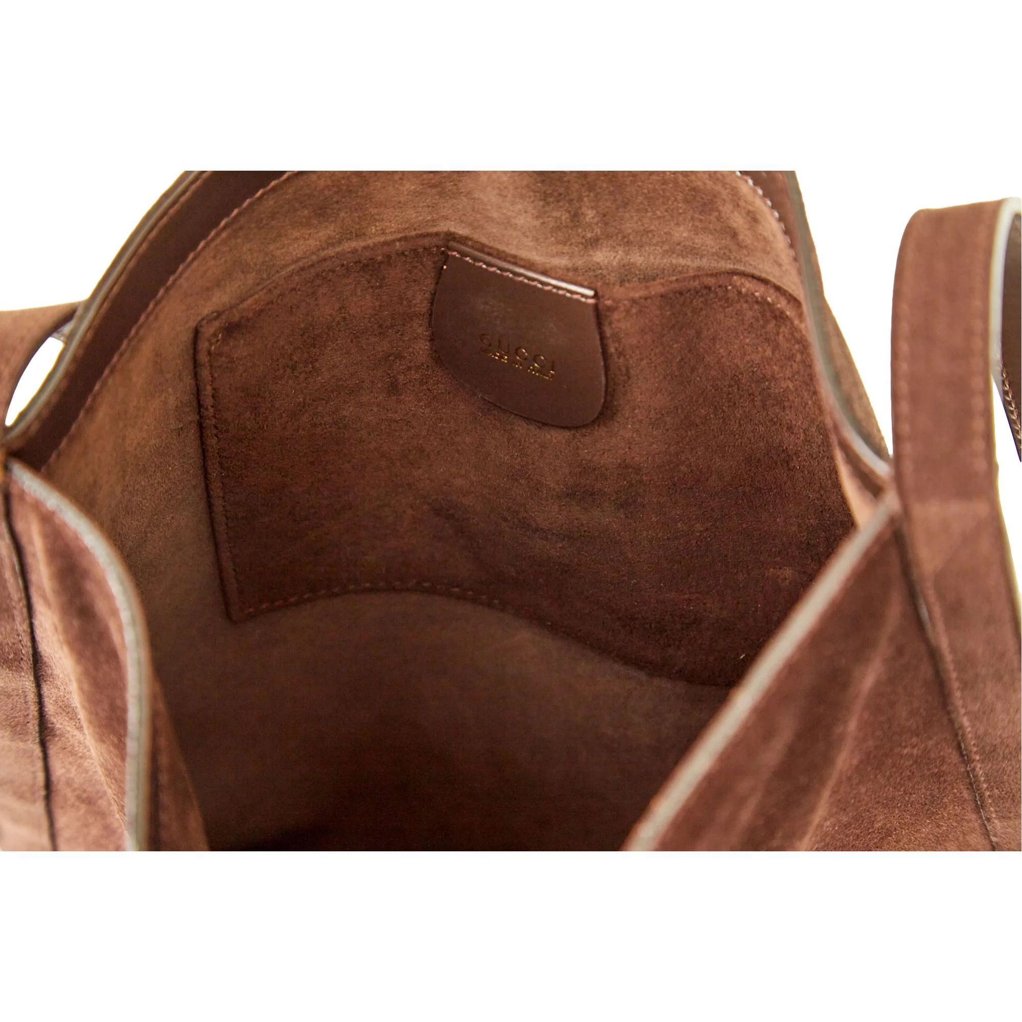 Gucci Tom Ford Brown Suede Shoulder Bag - Image 4