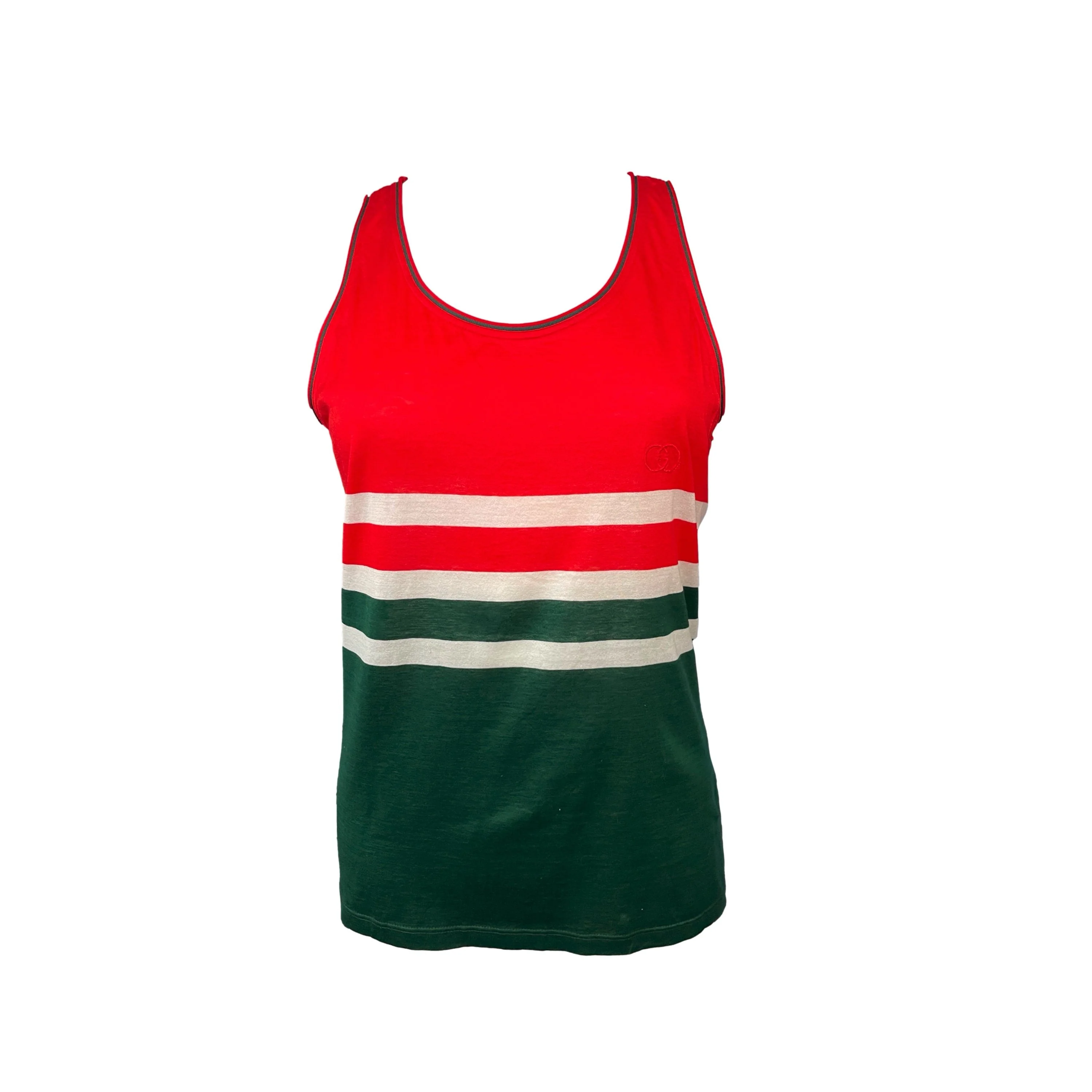 Gucci Colorblock Logo Tank Top