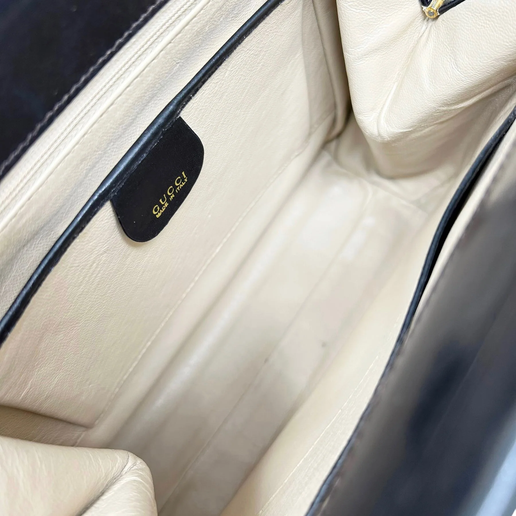 Gucci Cow Print Calf Hair Mini Bag - Image 3