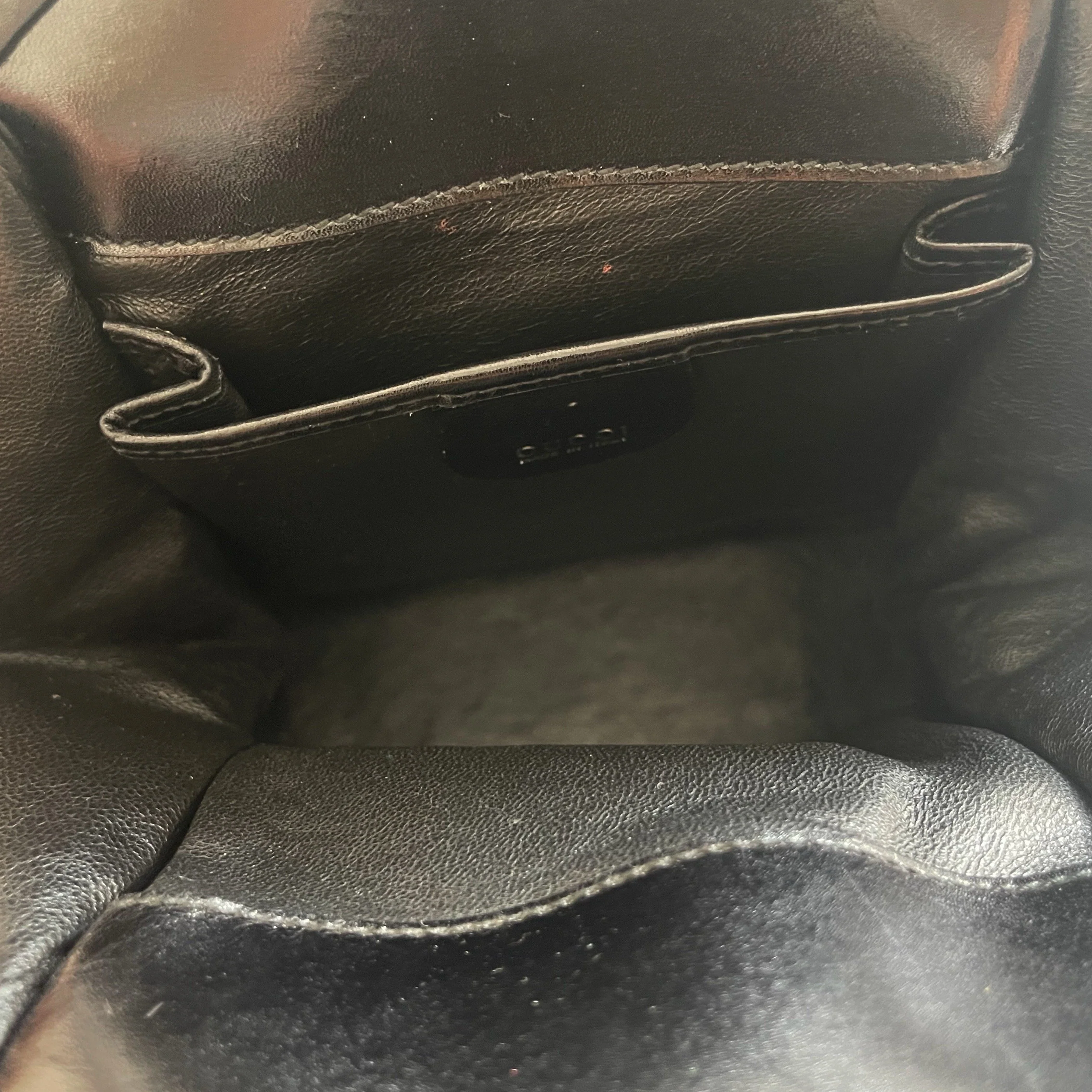 Gucci Cow Print Calf Hair Shoulder Bag - Image 4