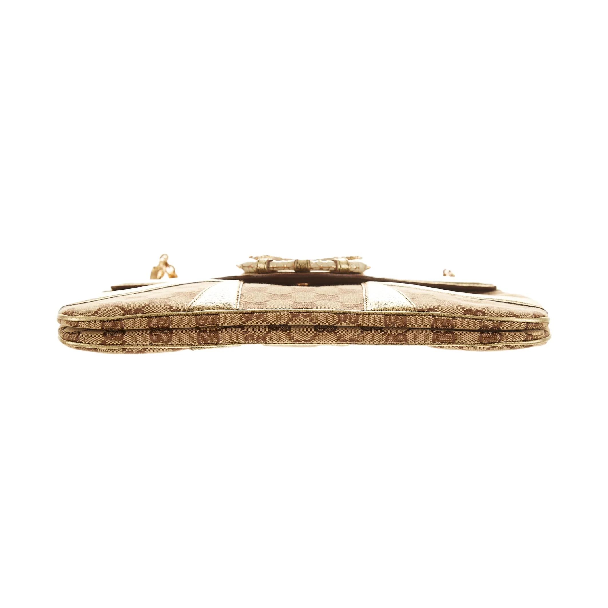 Gucci Gold Dragon Chain Shoulder Bag - Image 3
