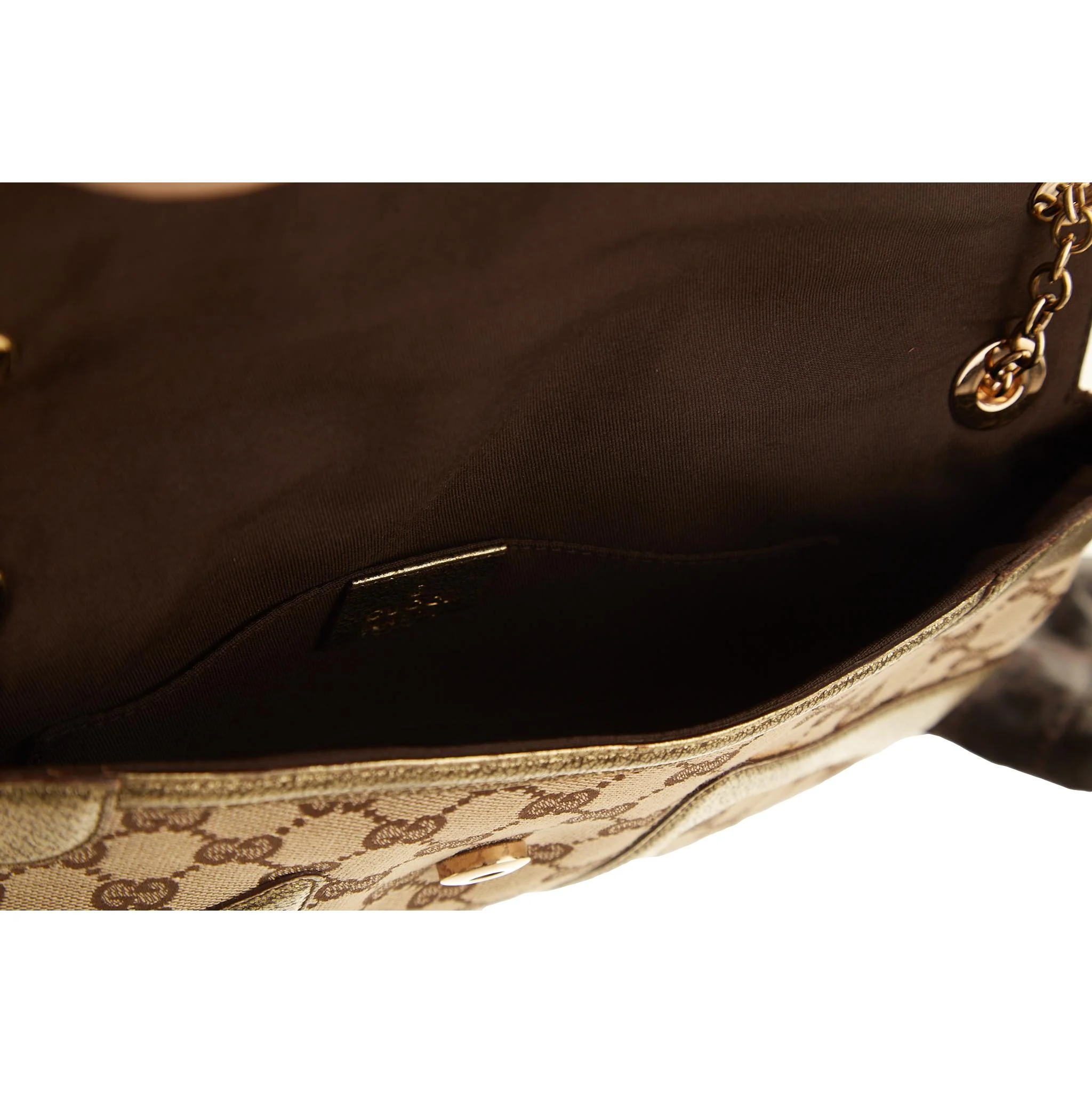 Gucci Gold Dragon Chain Shoulder Bag - Image 4