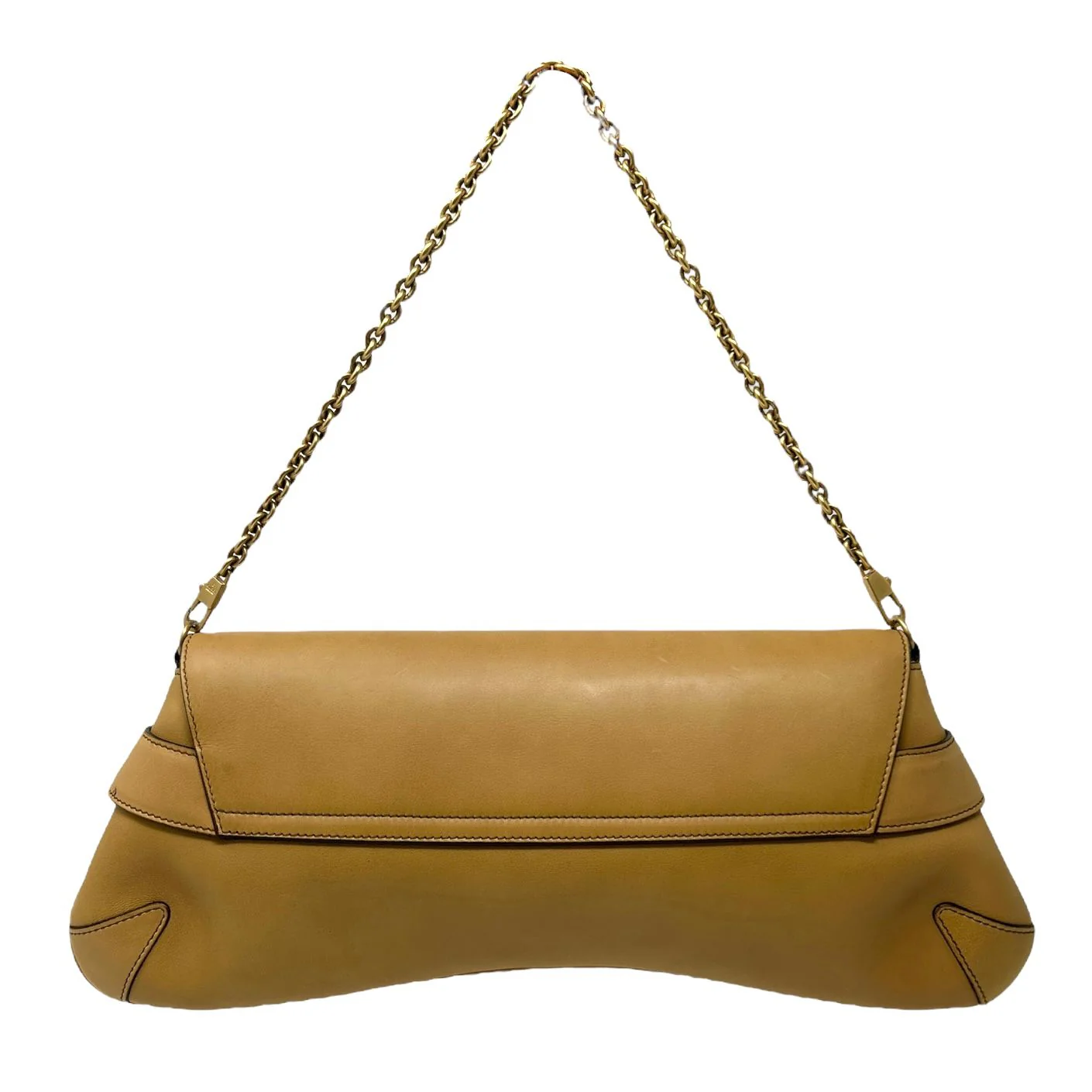 Gucci Gold Horse Bit Chain Shoulder Bag - Image 2