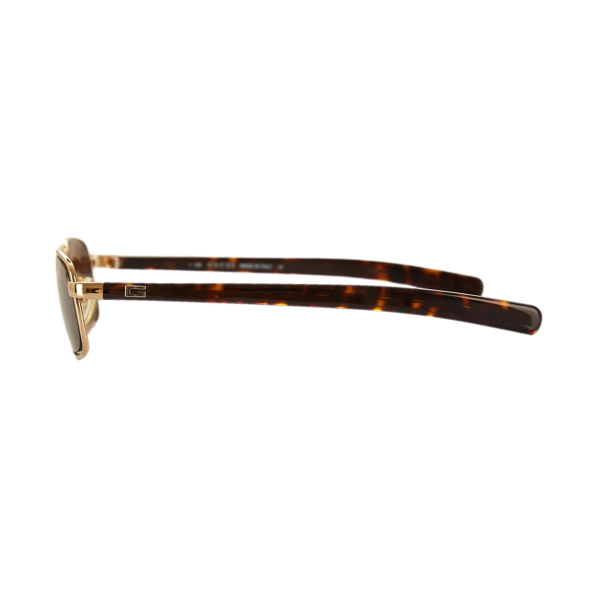 Gucci Gold Mini Logo Sunglasses - Image 3