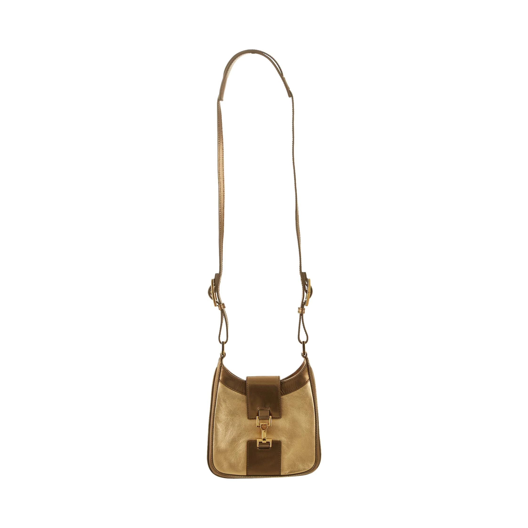 Gucci Gold Mini Shoulder Bag - Image 2