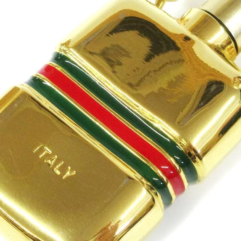 Gucci Gold Perfume/Flask Bottle Necklace - Image 2