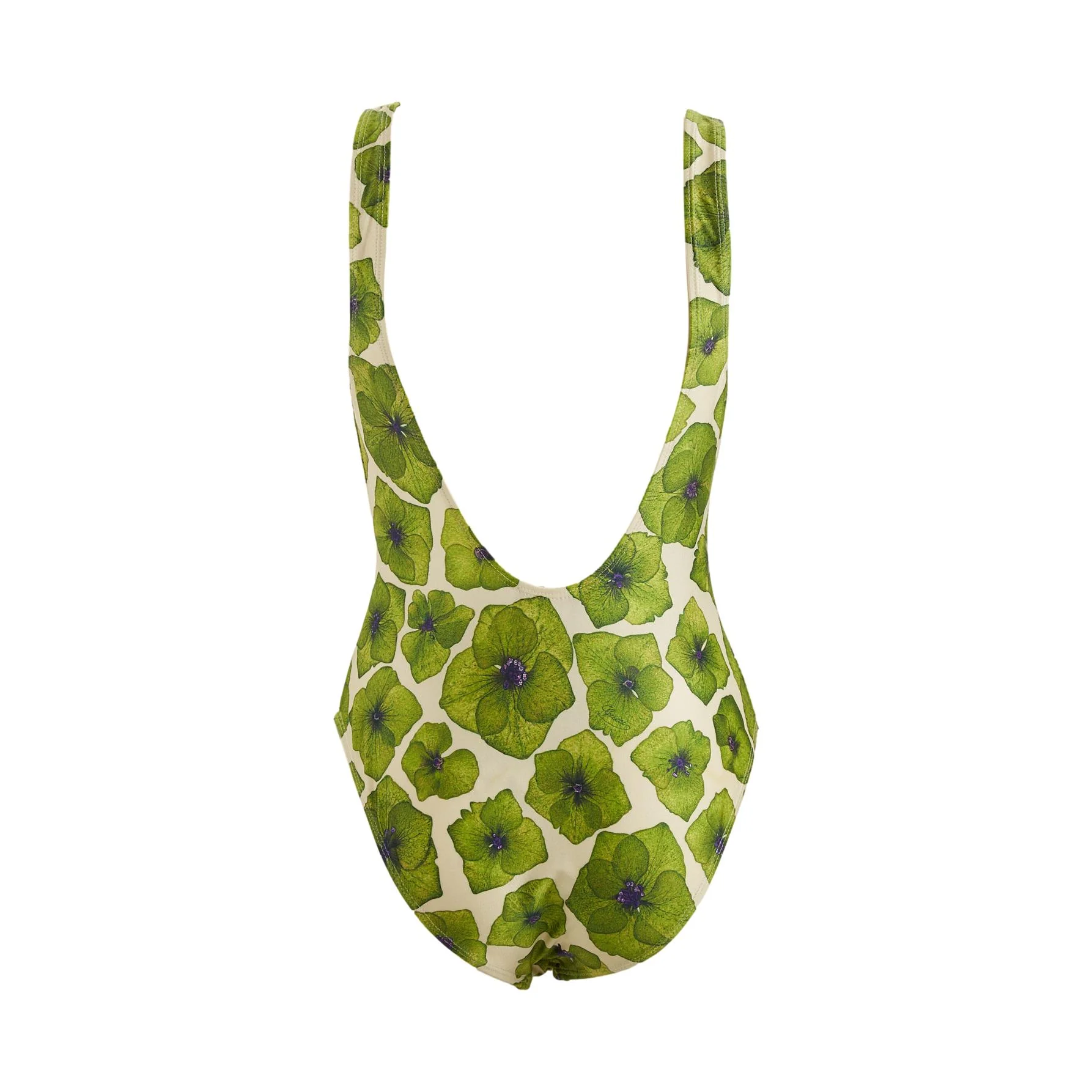 Gucci Green Flower Print One Piece - Image 2