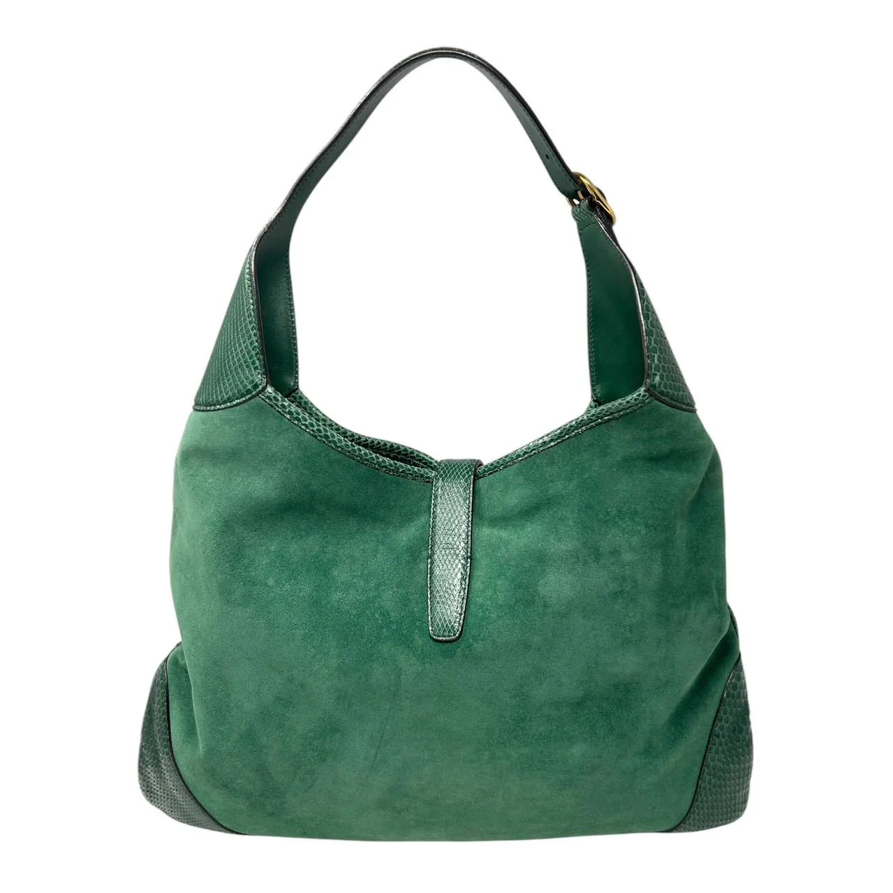 Gucci Green Large Jackie Bag - Image 3