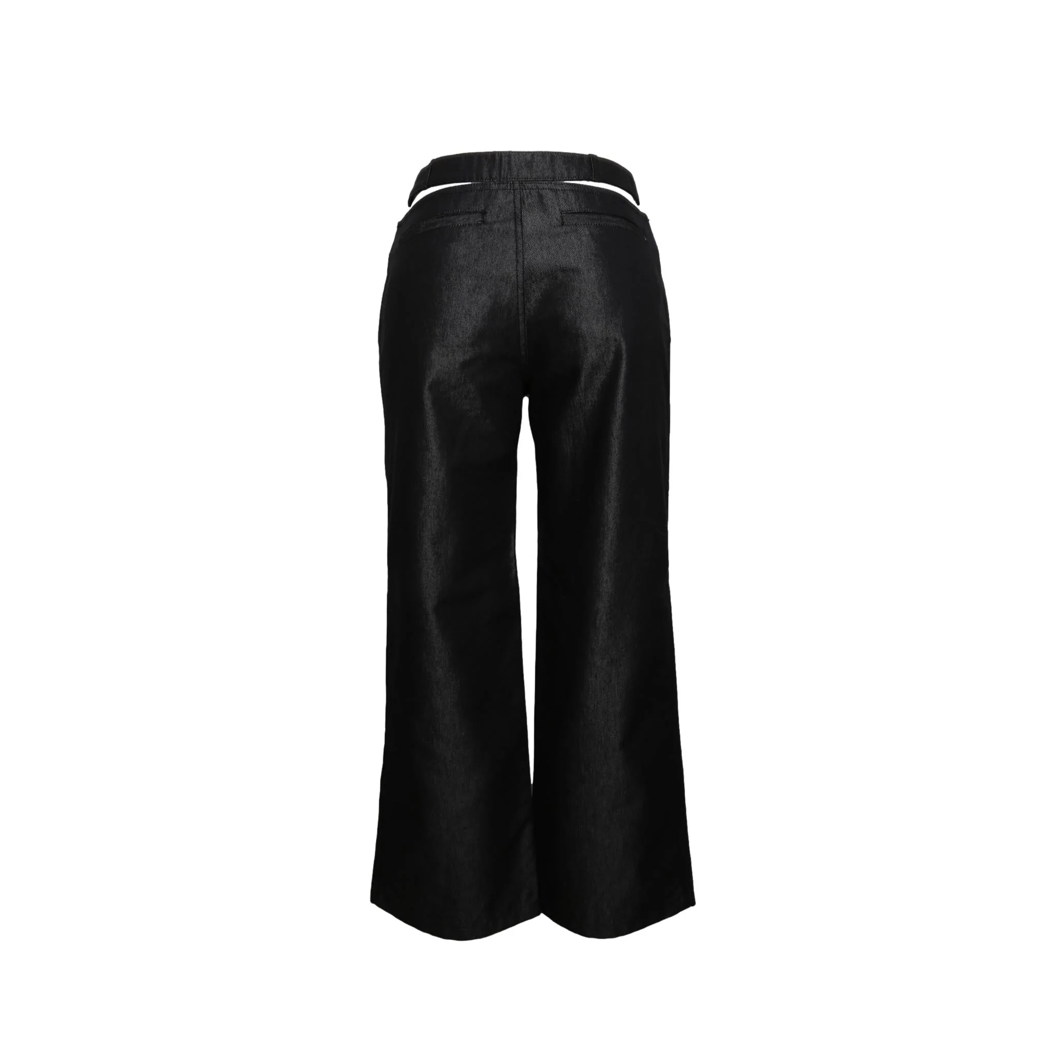 Gucci Grey Wide-Leg Pant - Image 2
