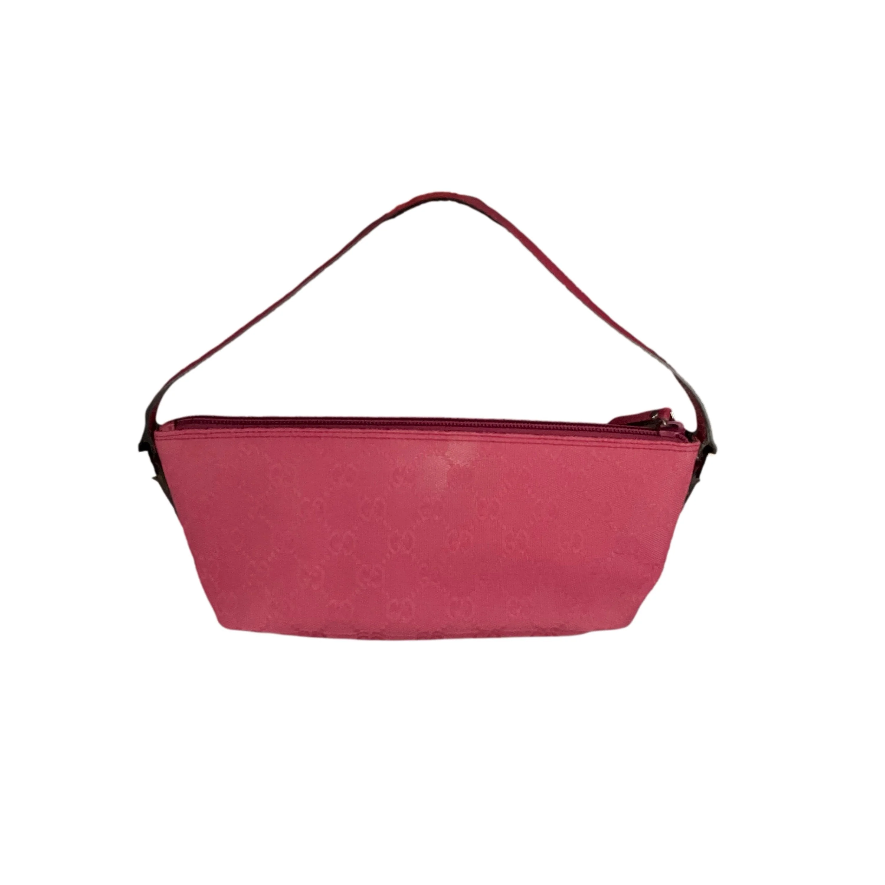 Gucci Hot Pink Monogram Mini Shoulder Bag - Image 2