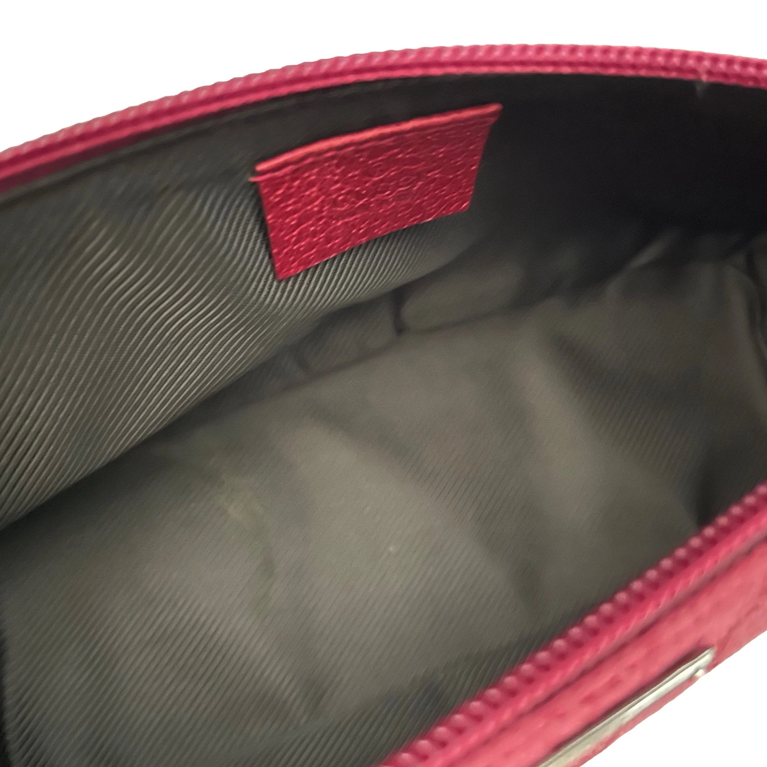 Gucci Hot Pink Monogram Mini Shoulder Bag - Image 4