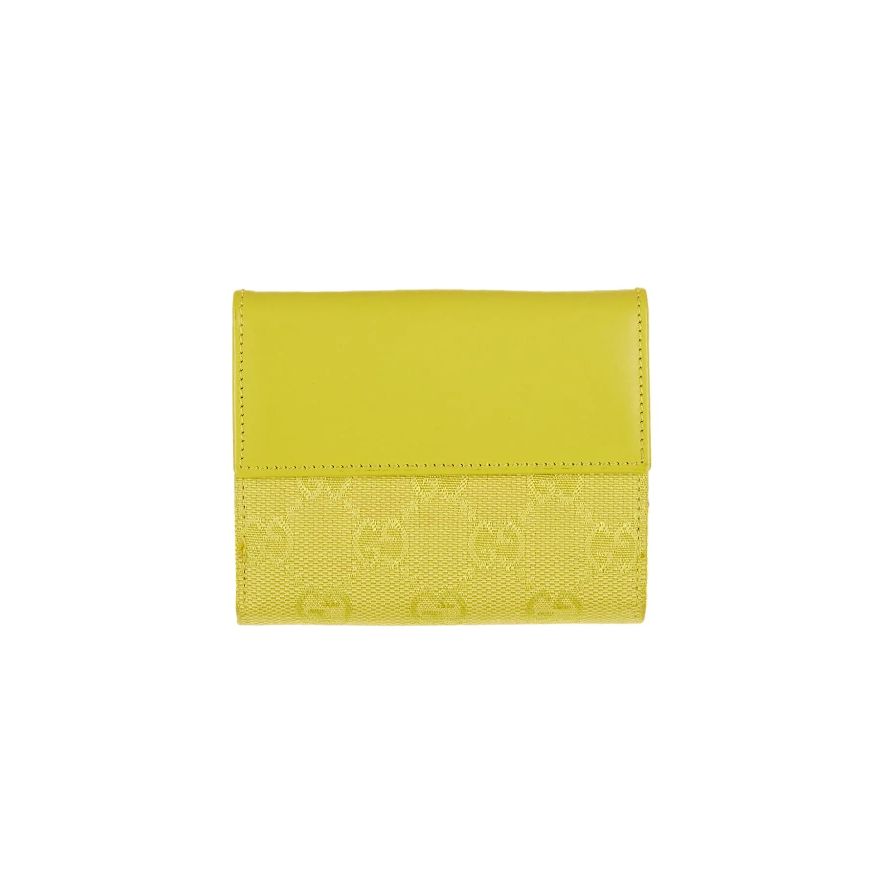 Gucci Lime Green Logo Wallet - Image 2