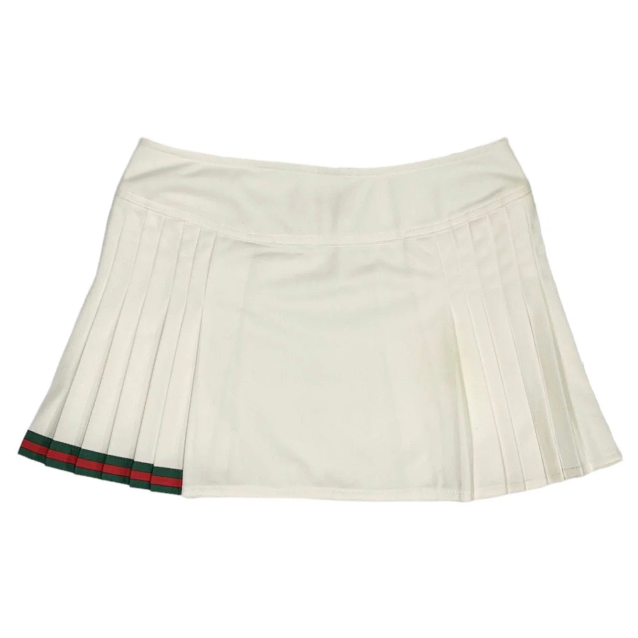 Gucci Logo Pleated Tennis Skirt - Image 2