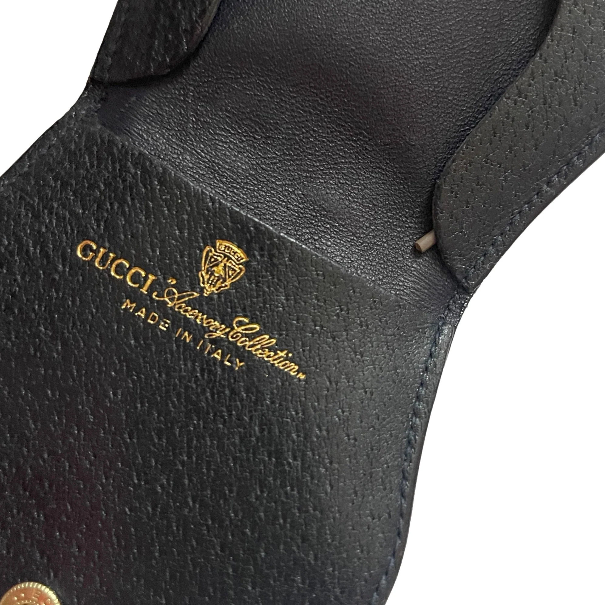 Gucci Navy Mini Coin Pouch - Image 2