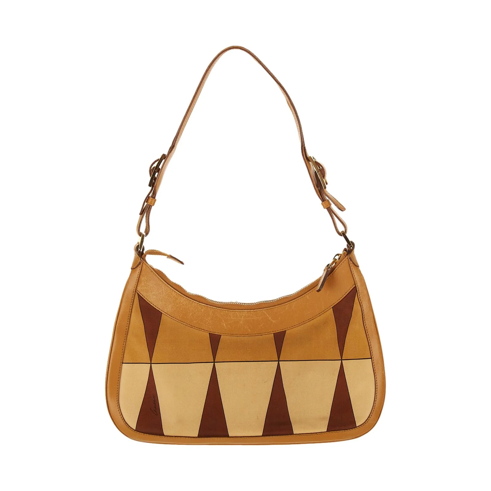 Gucci Nude Print Jackie Bag - Image 2