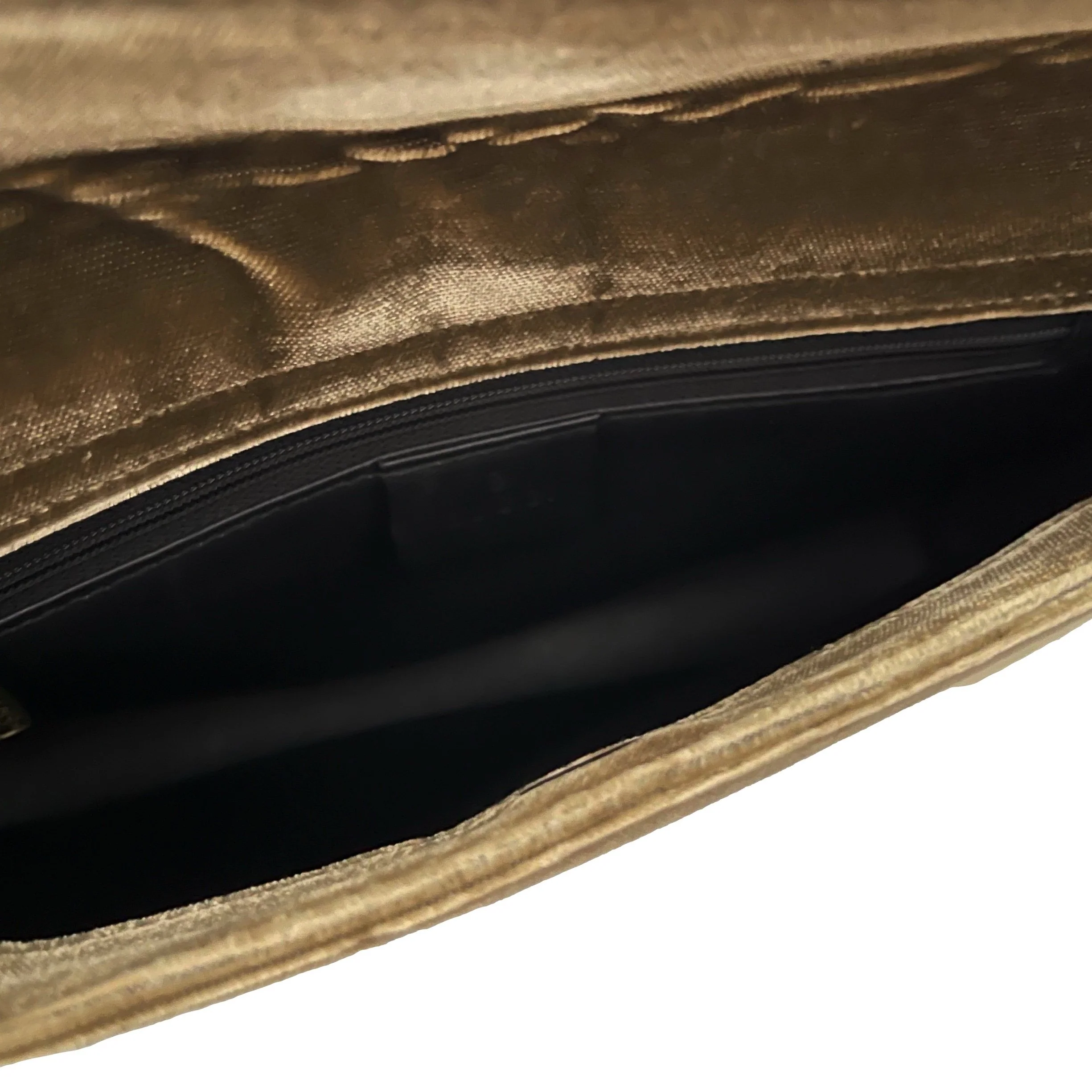 Gucci Olive Velvet Shoulder Bag - Image 4