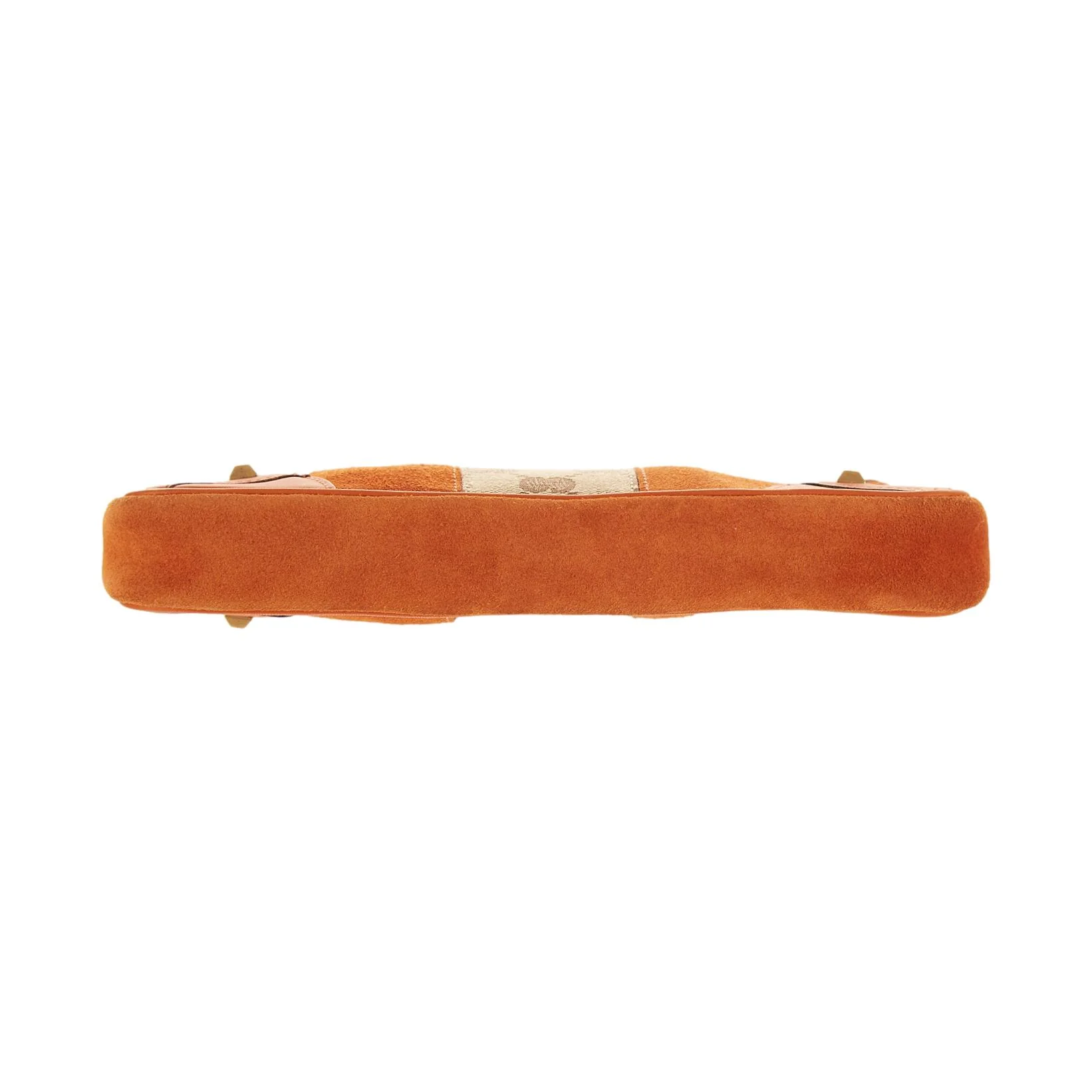 Gucci Orange Suede Shoulder Bag - Image 3