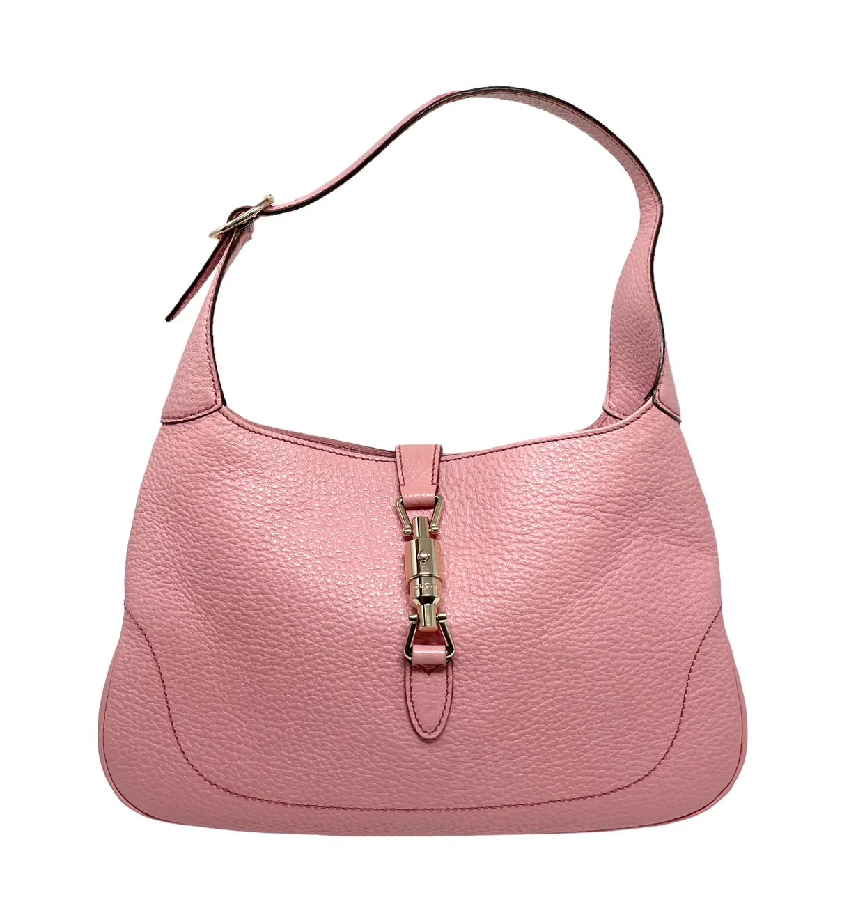 Gucci Pink Leather Jackie Bag