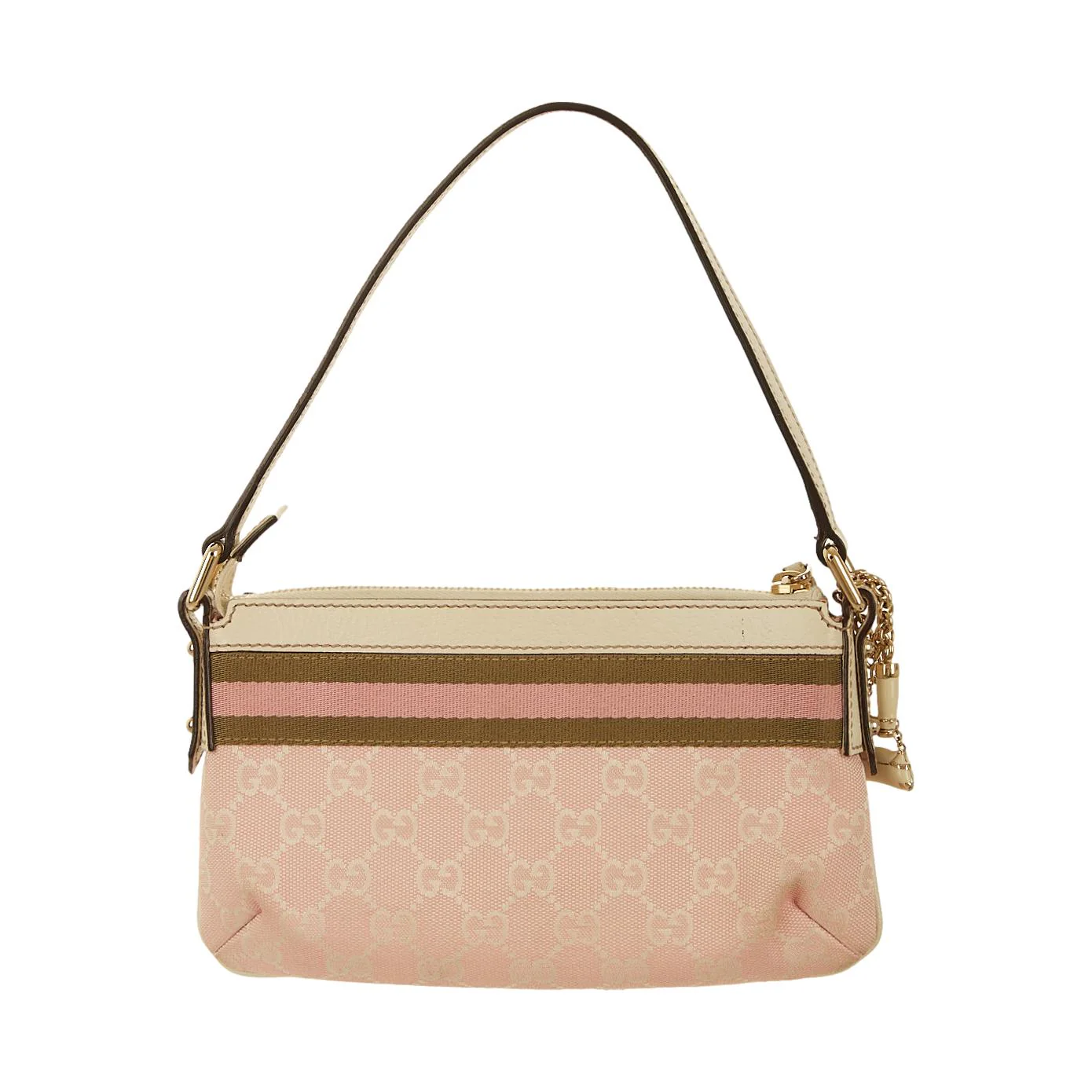 Gucci Pink Logo Charm Mini Shoulder Bag - Image 2