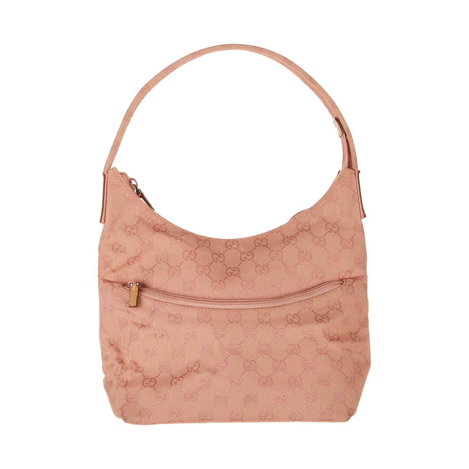 Gucci Pink Logo Mini Shoulder Bag
