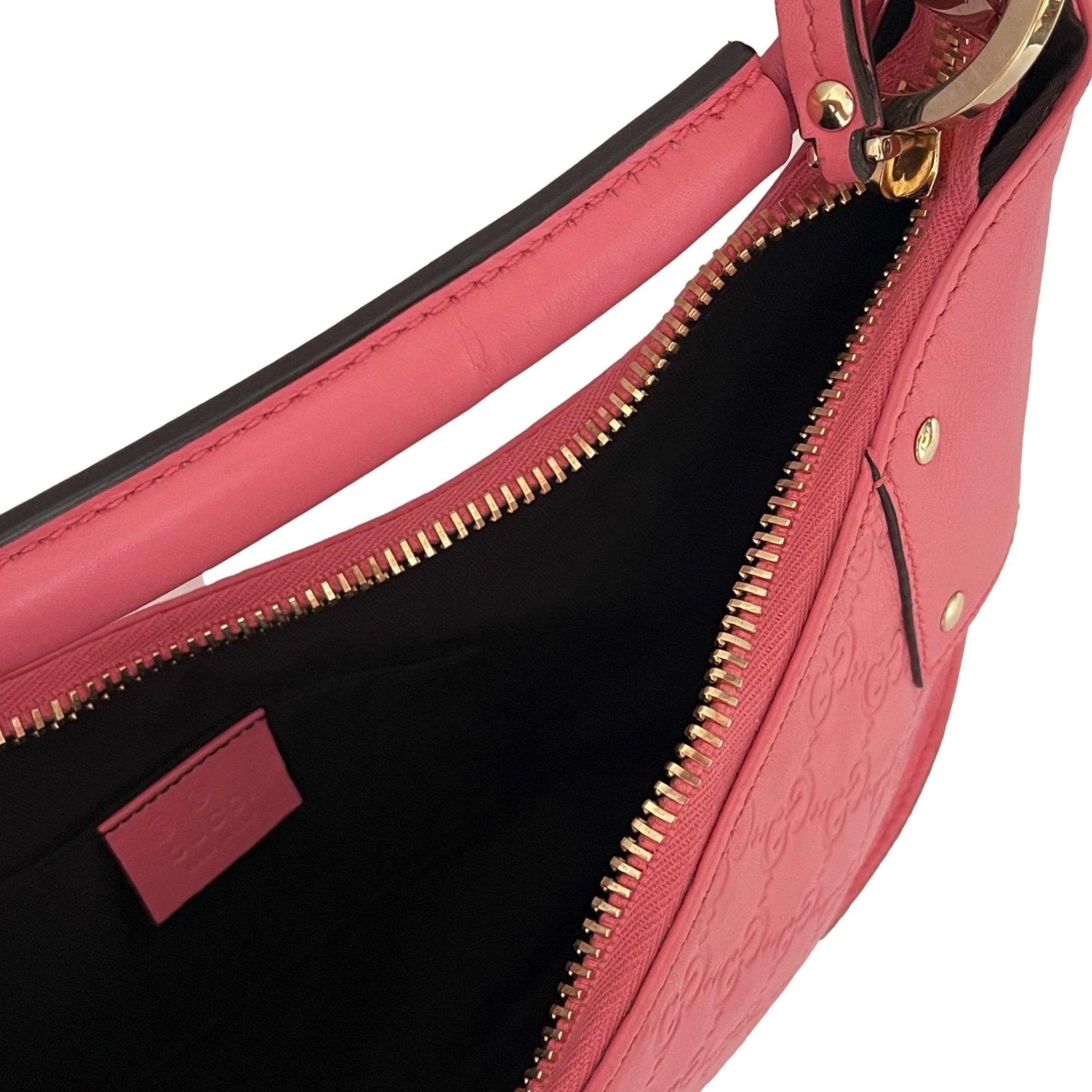 Gucci Pink Logo Shoulder Bag - Image 3
