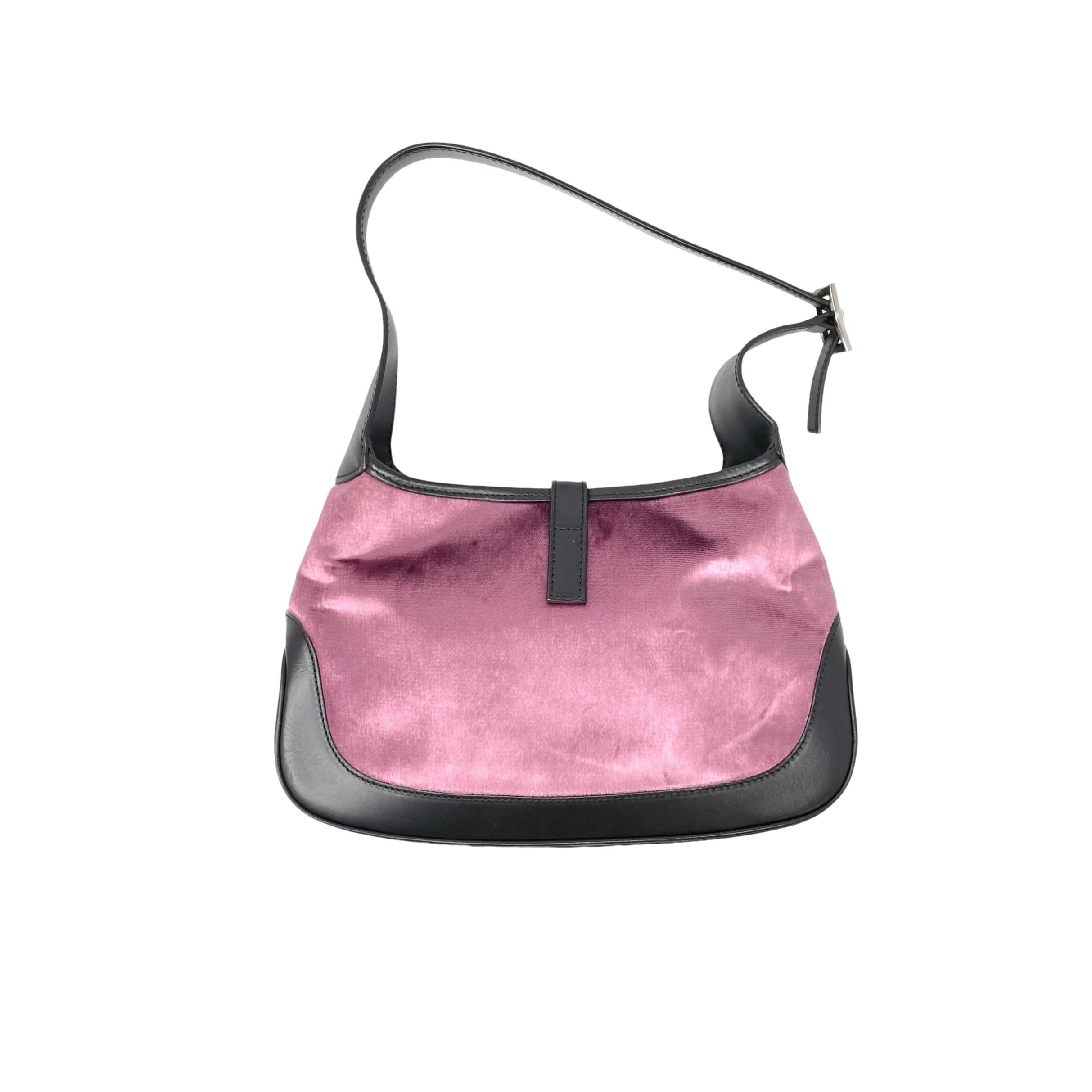 Gucci Pink Mini Velvet Jackie Bag - Image 2