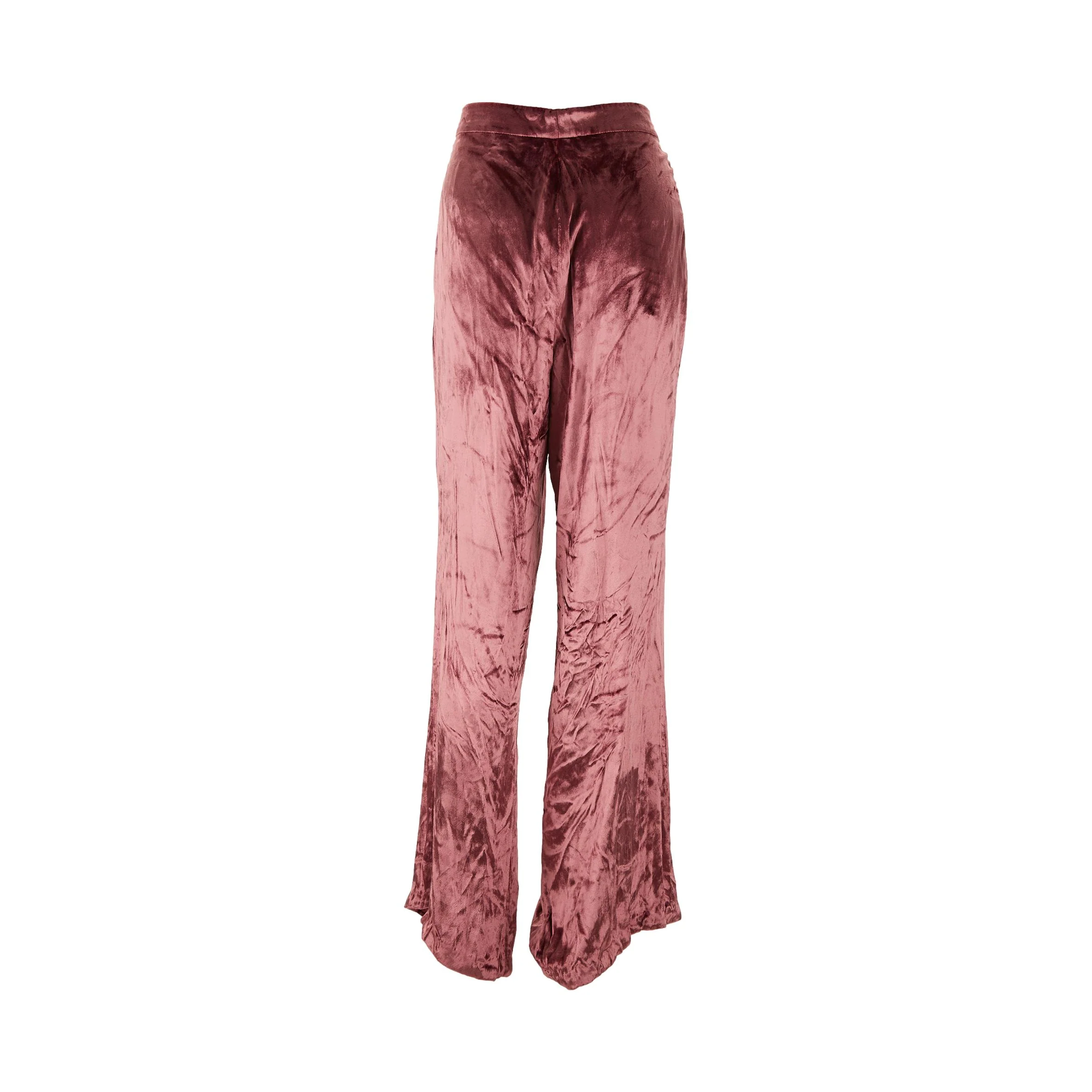 Gucci Pink Velvet Pants - Image 2