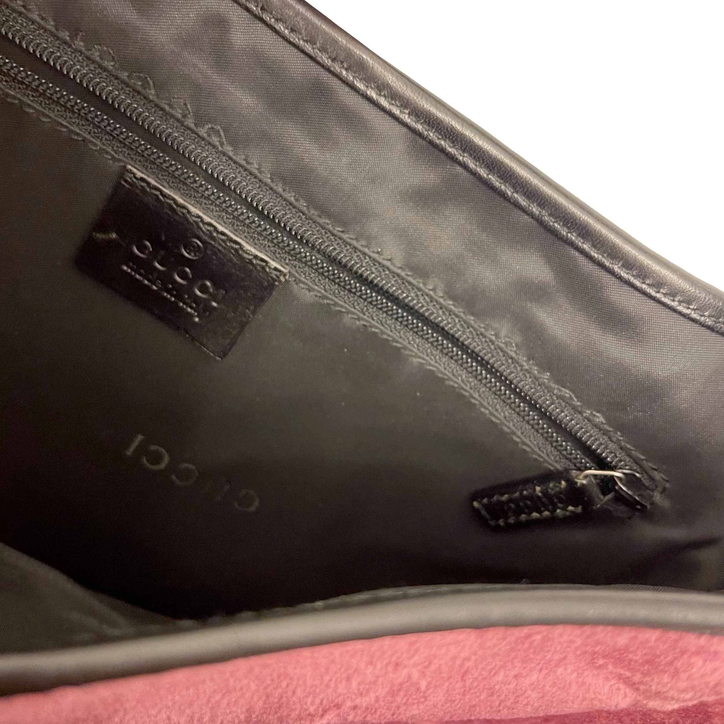 Gucci Pink Velvet Jackie Bag - Image 3