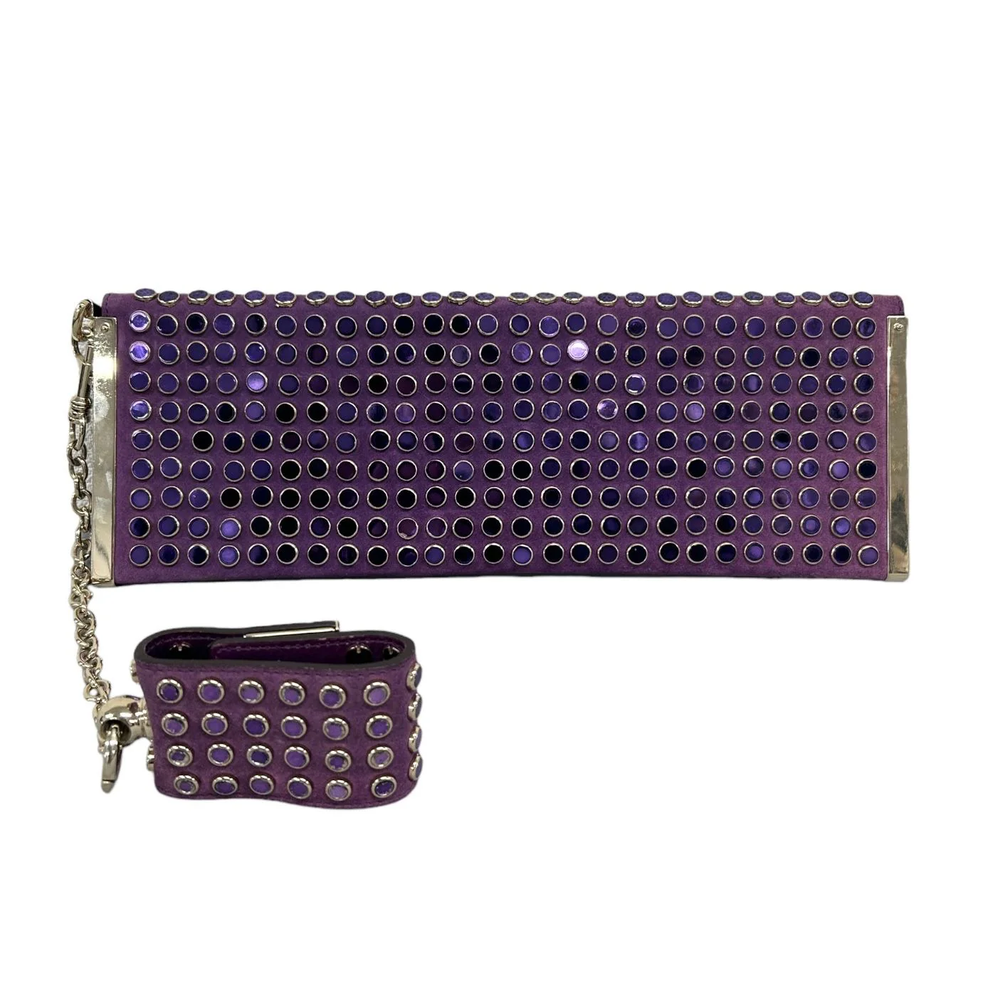 Gucci Purple Bracelet Bag - Image 2