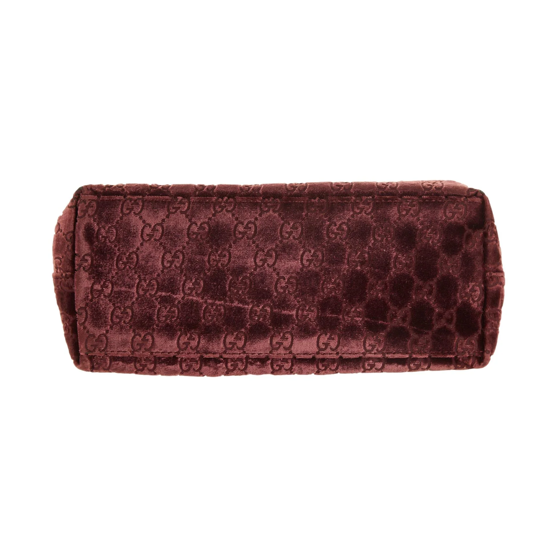 Gucci Purple Velvet Shoulder Bag - Image 3