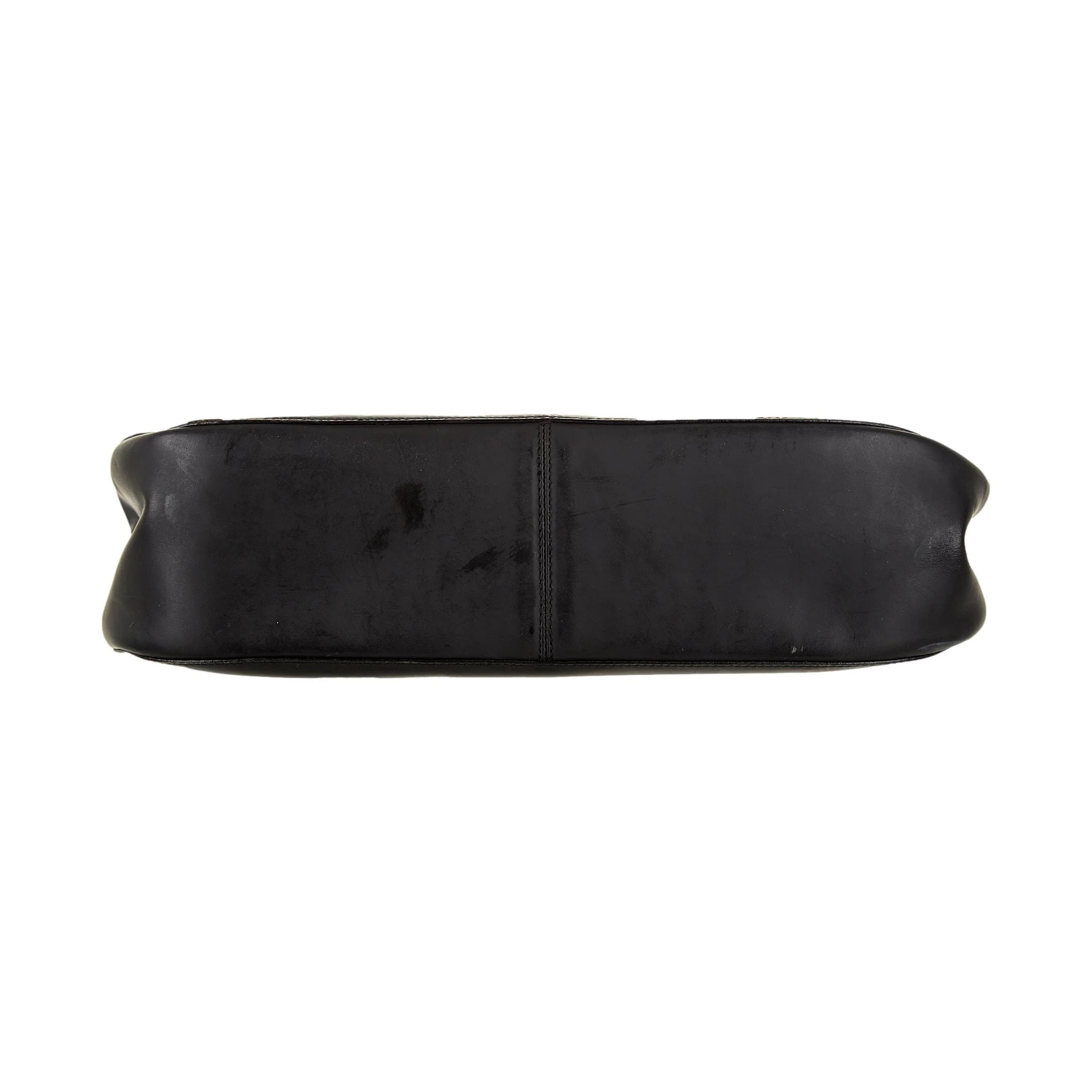 Gucci Black Bamboo Top Handle Bag - Image 3