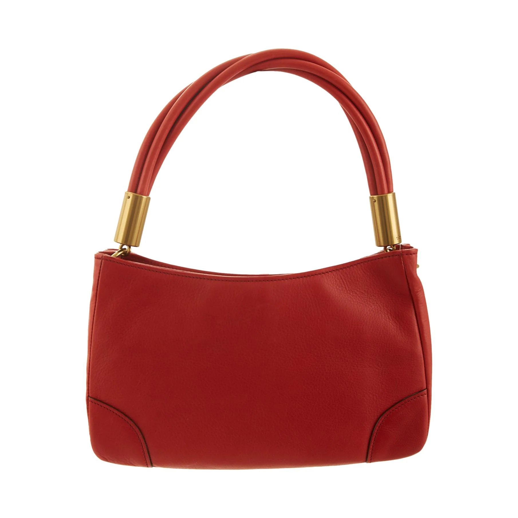 Gucci Red Braided Shoulder Bag - Image 2