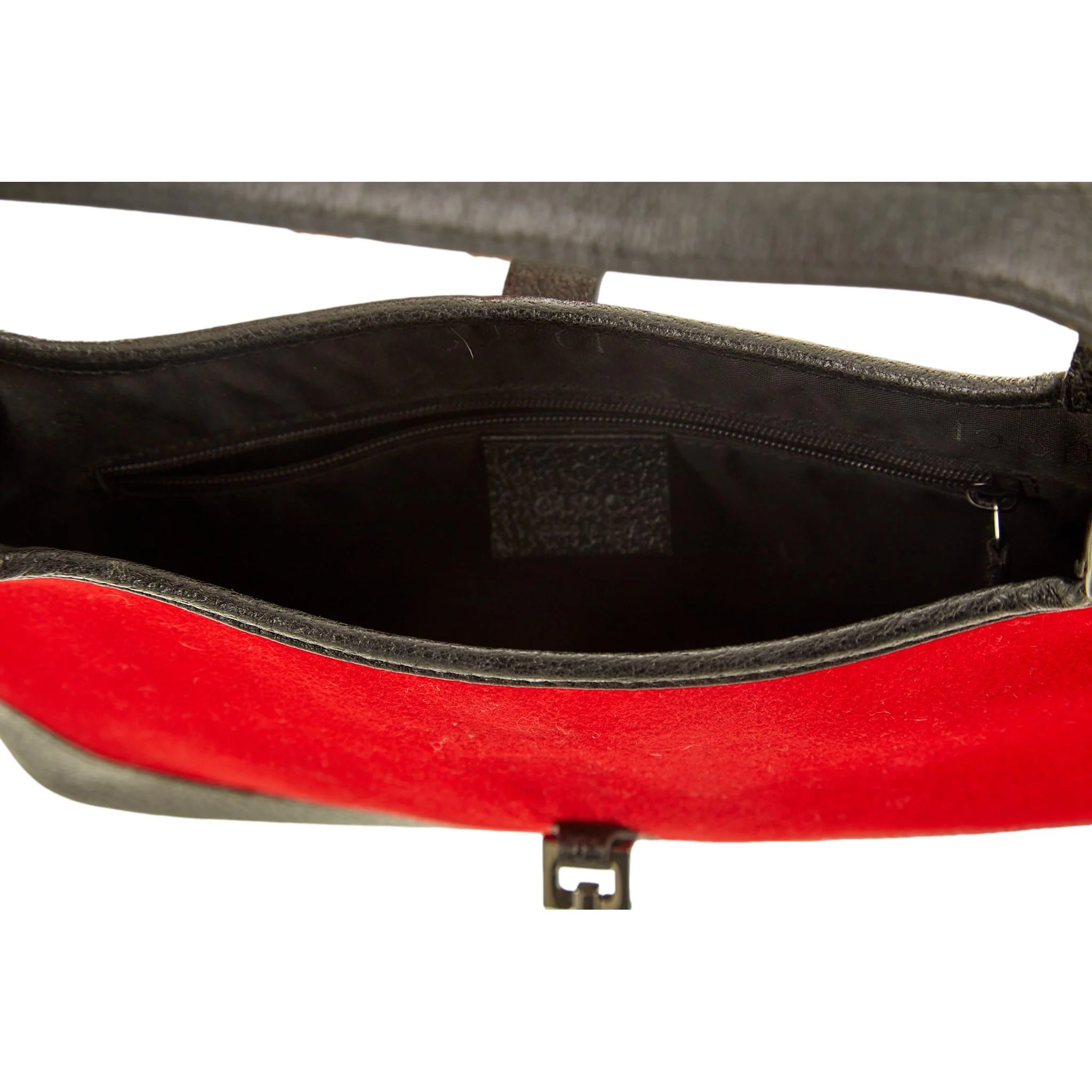 Gucci Red Felt Jackie Bag - Image 4