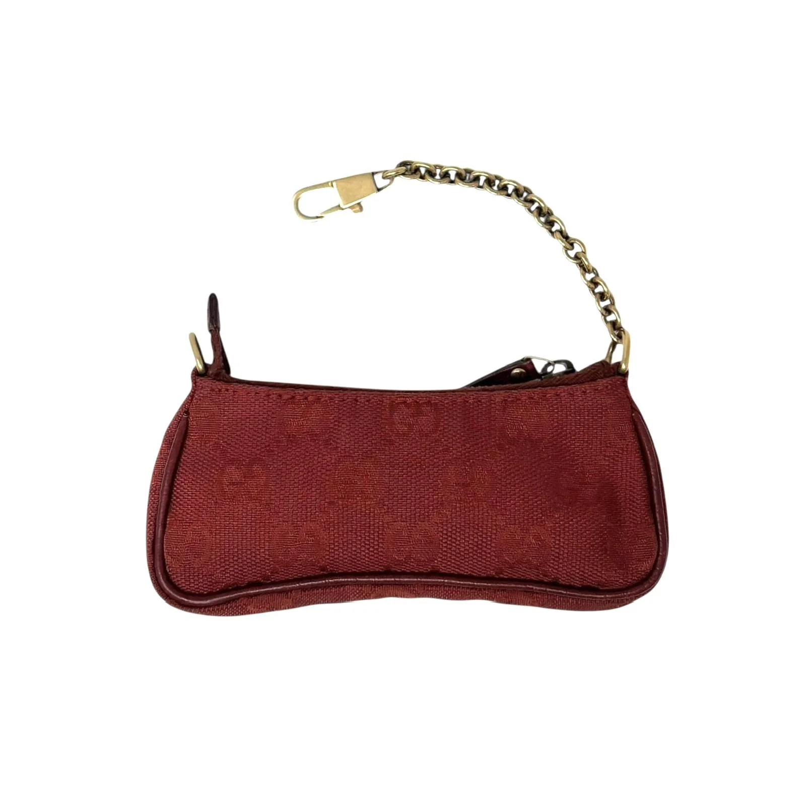 Gucci Red Horsebit Bag Charm - Image 3