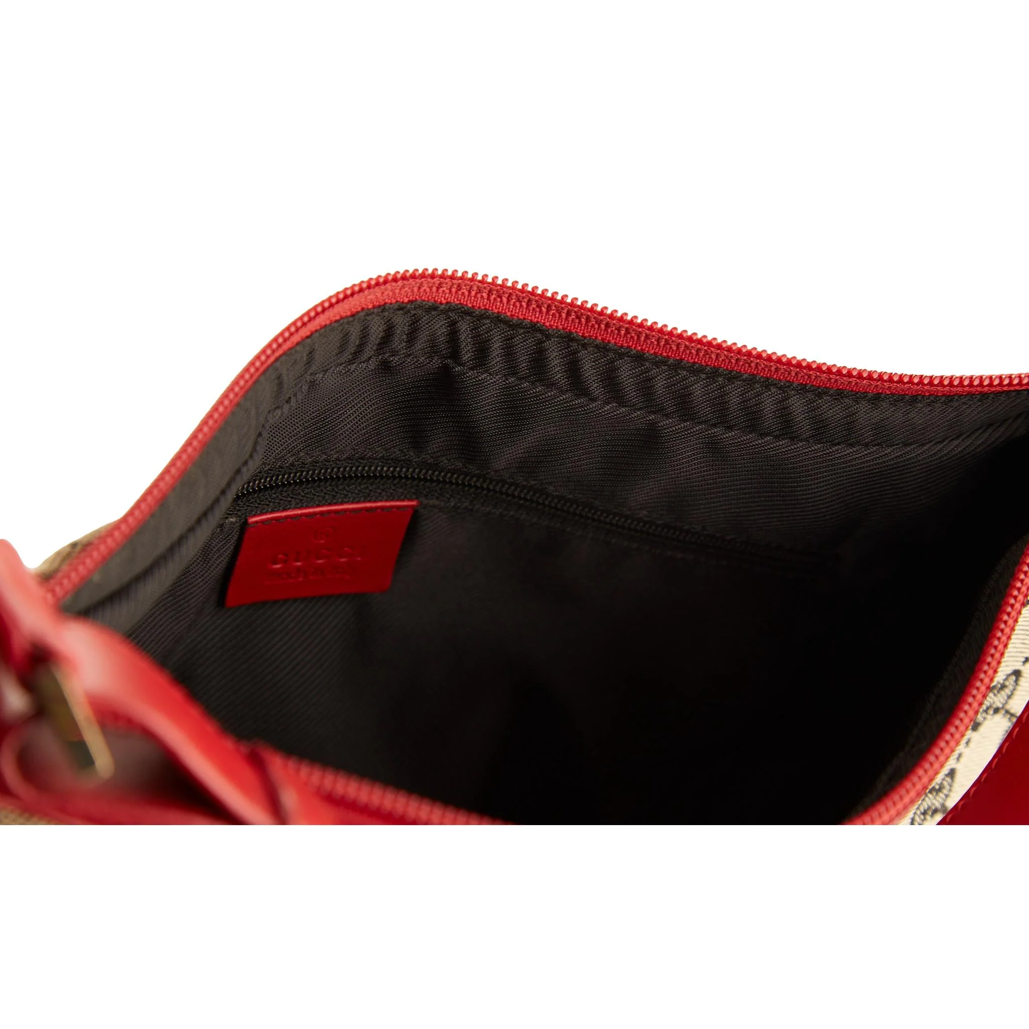 Gucci Red Logo Shoulder Bag - Image 4