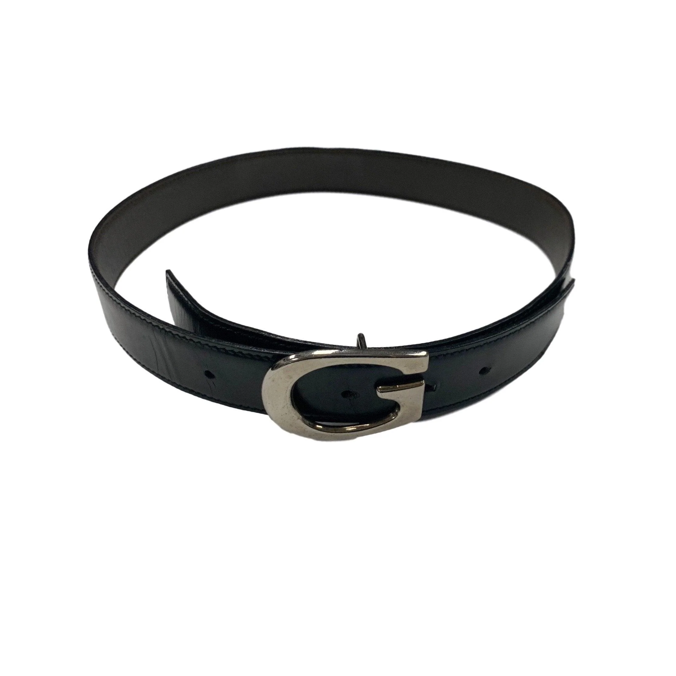 Gucci Reversible Black Logo Belt