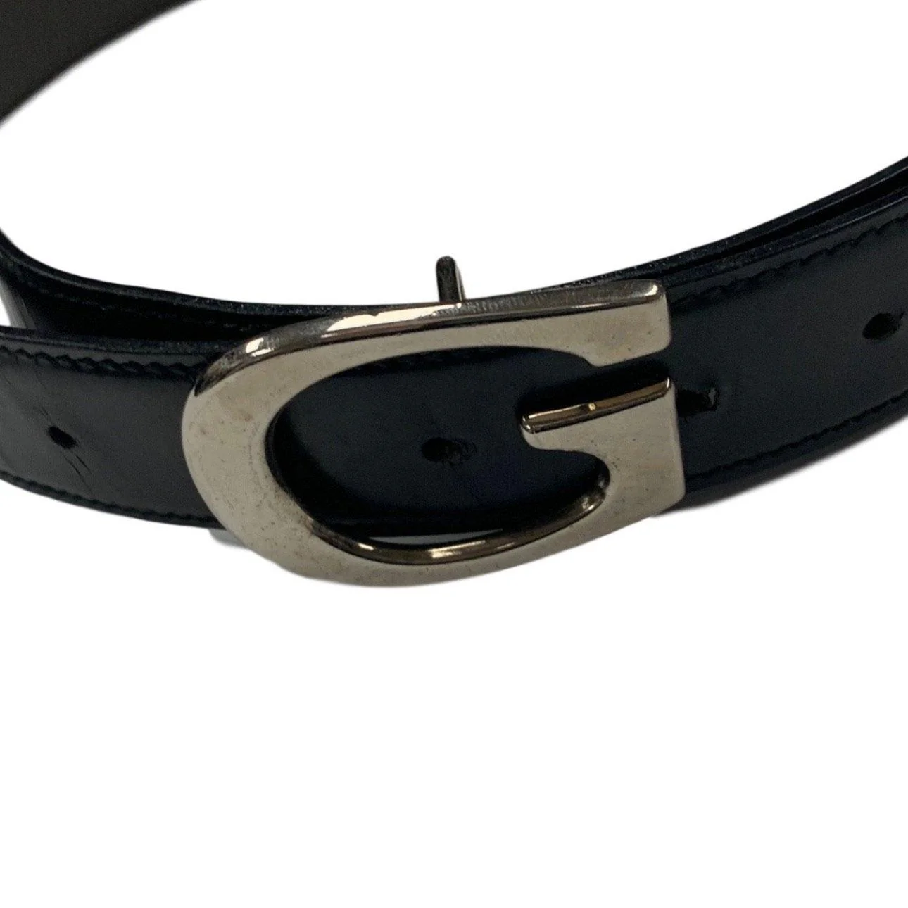 Gucci Reversible Black Logo Belt - Image 2