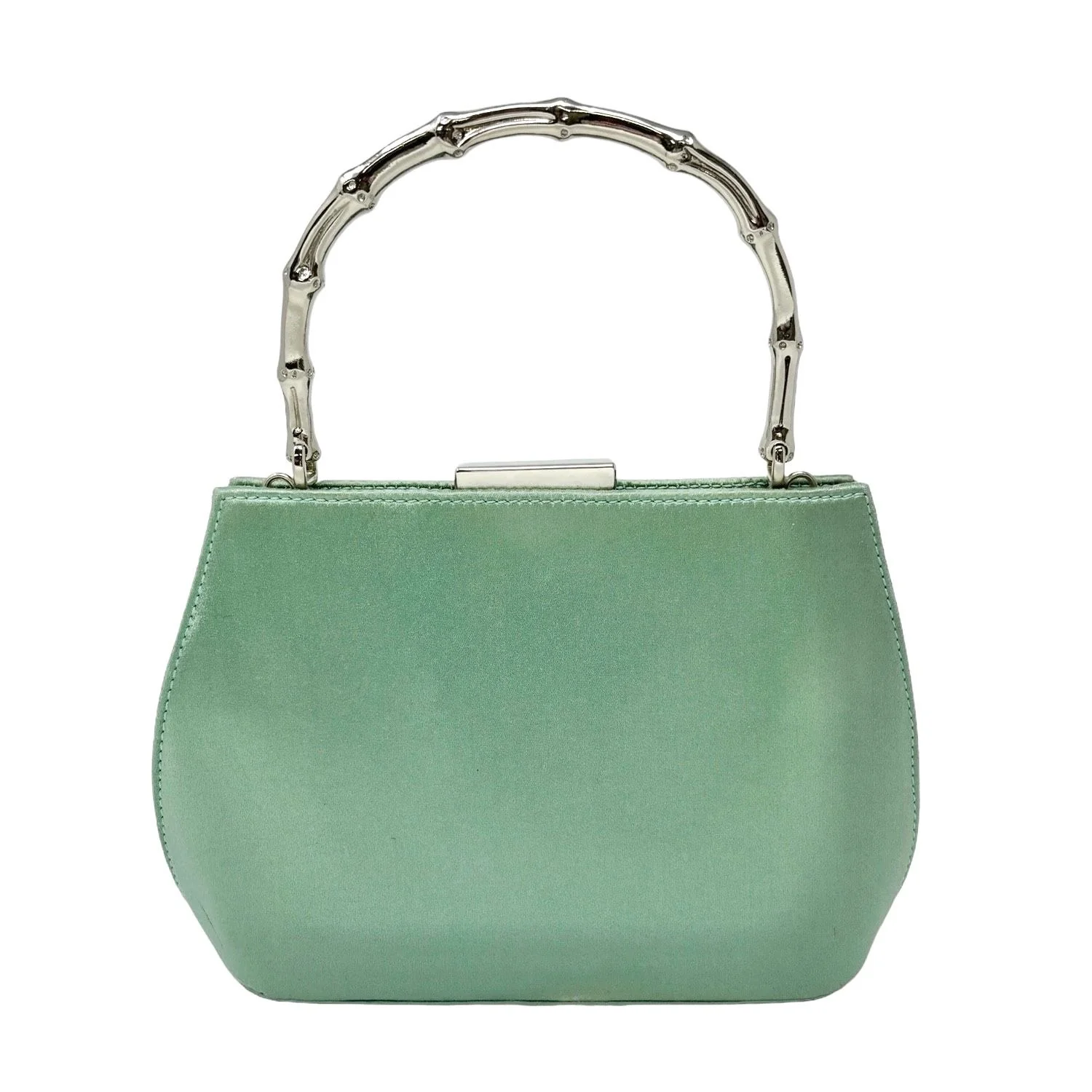 Gucci Sea Foam Bamboo 2Way bag - Image 2