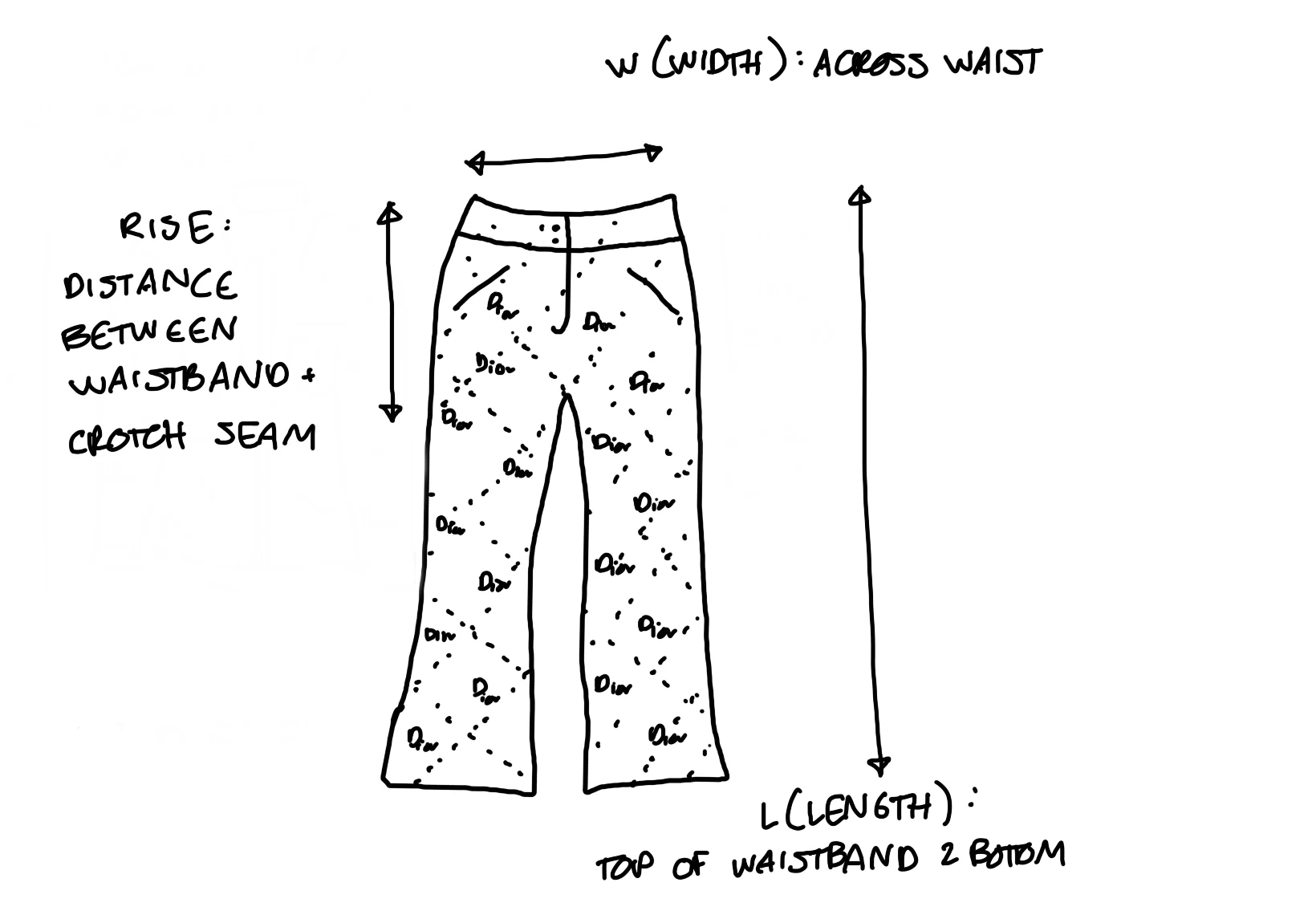 Gucci Snakeskin Leather Pants - Image 3