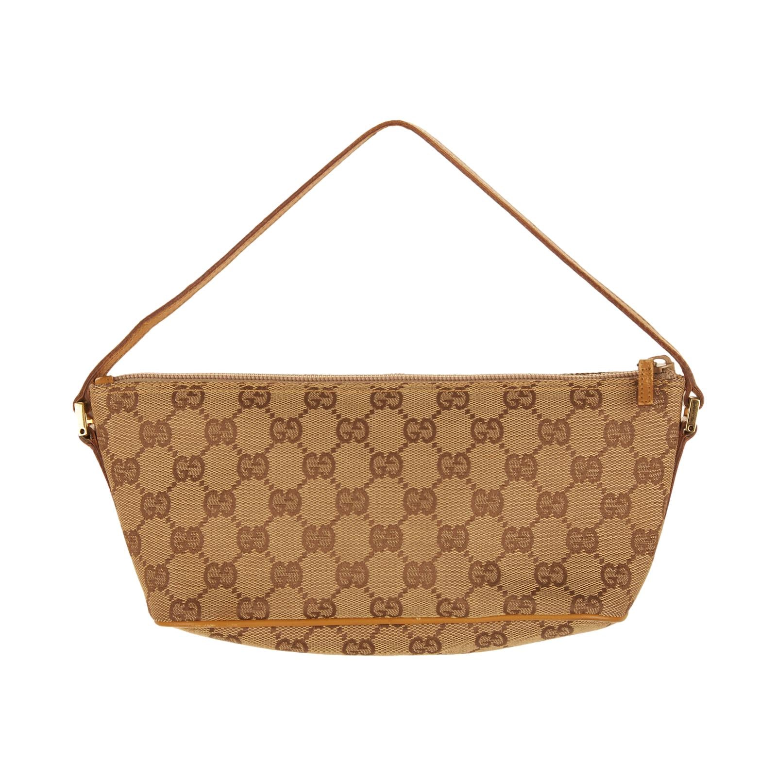Gucci Tan Logo Mini Shoulder Bag - Image 2