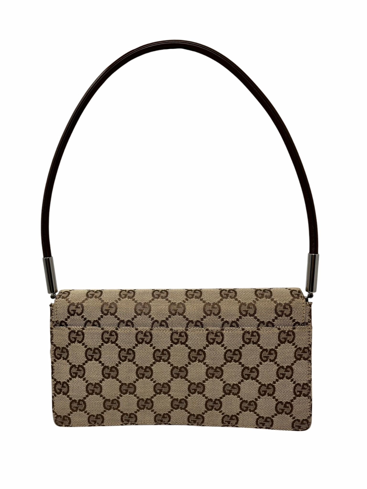 Gucci Tan Logo Shoulder Bag - Image 2