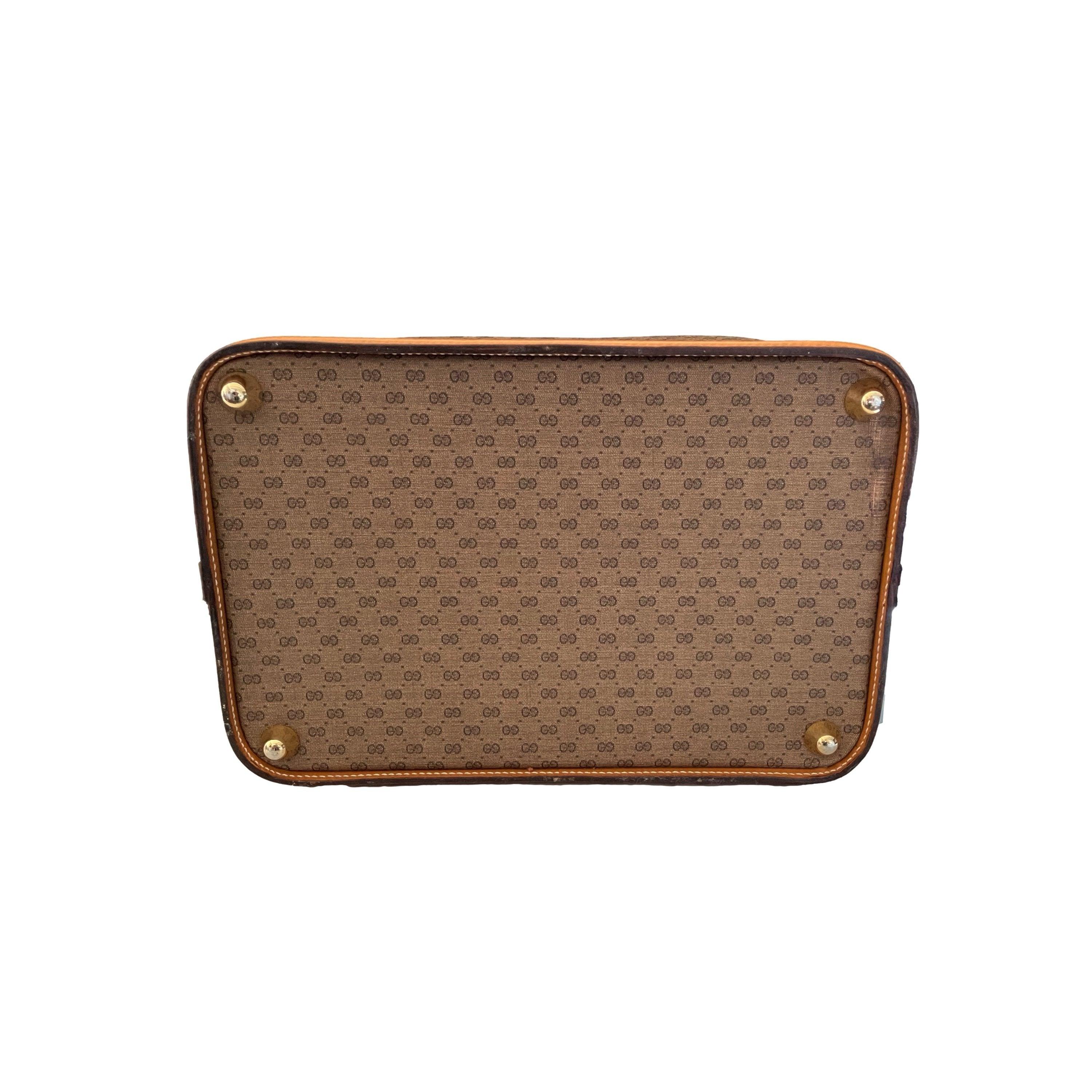 Gucci Tan Monogram Doctor Bag - Image 4