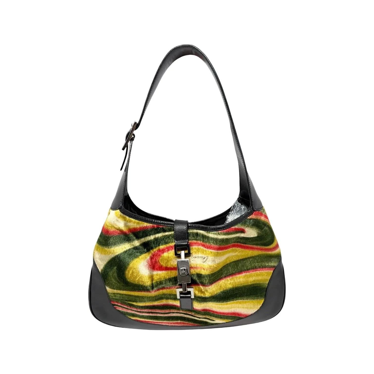 Gucci Velvet Psychedelic Jackie Bag