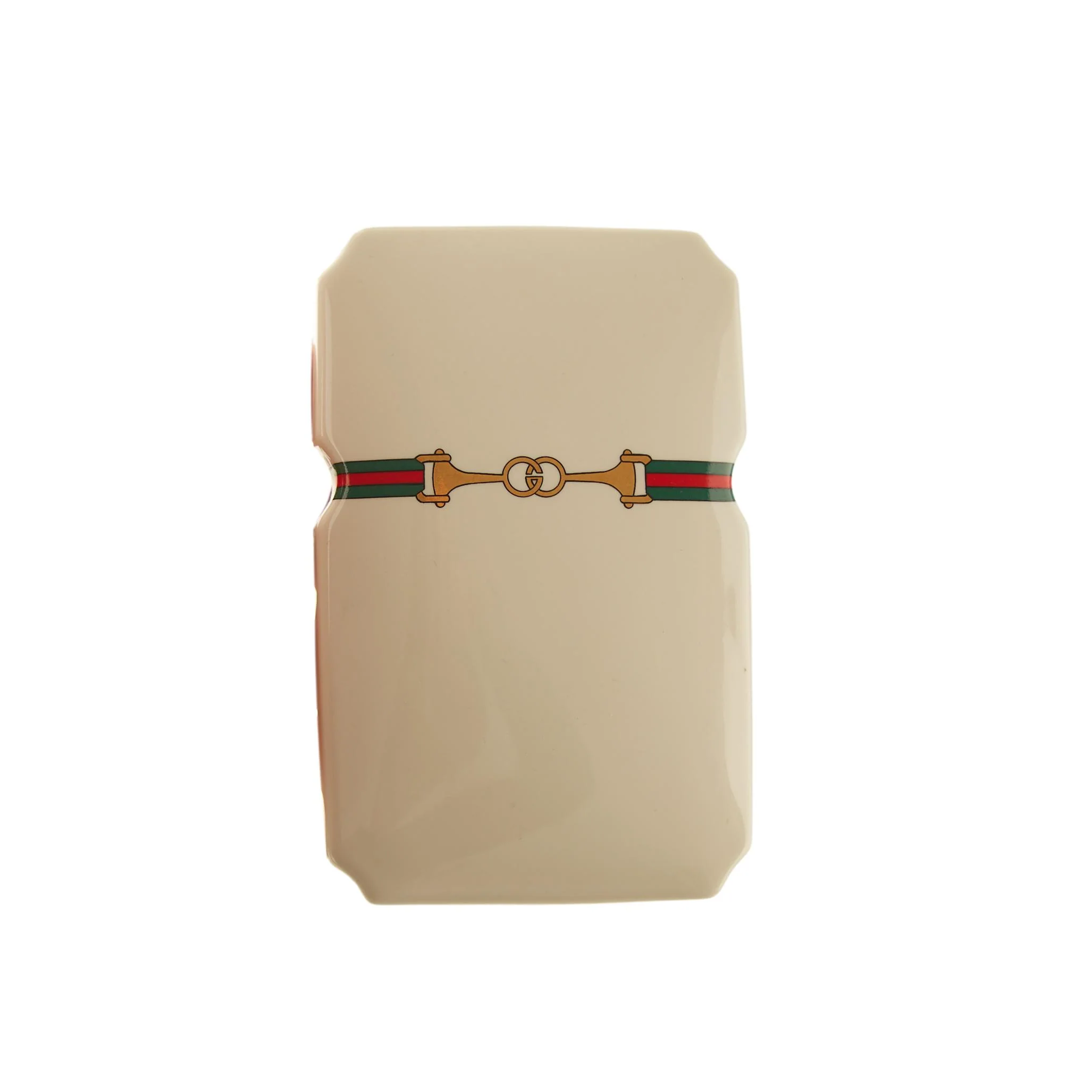 Gucci White Logo Trinket Box