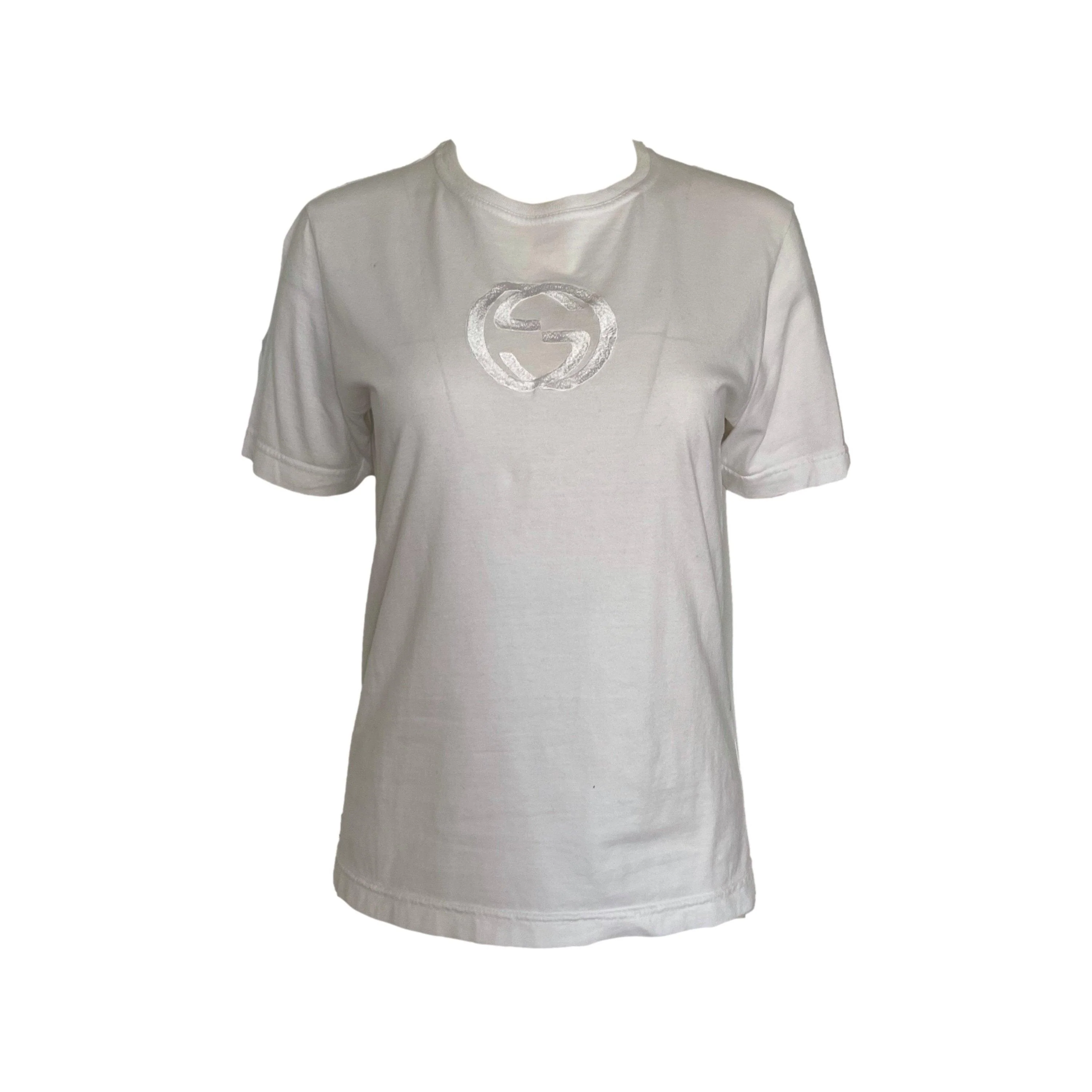 Gucci White Logo T-Shirt