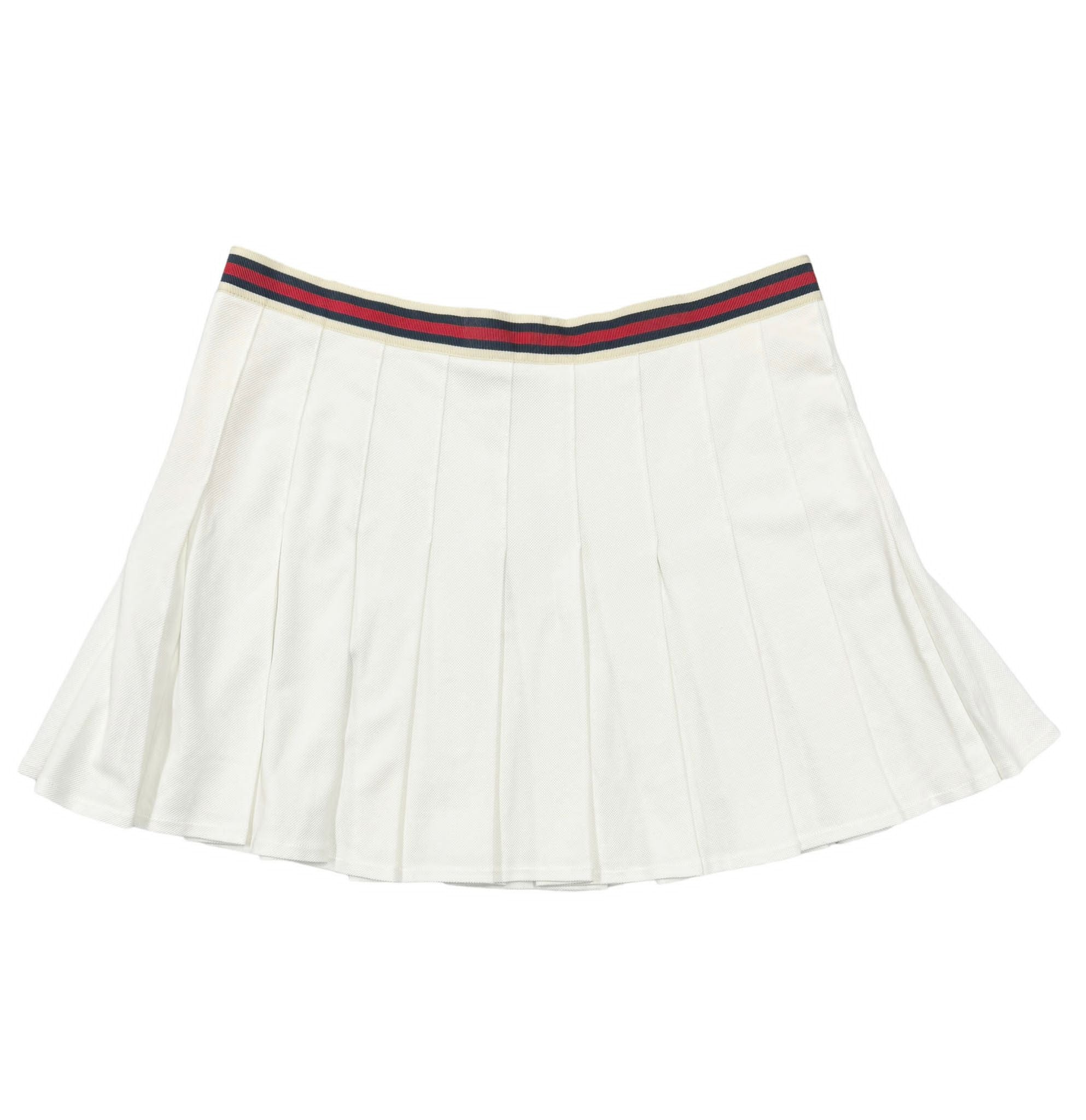 Gucci White Logo Tennis Skirt - Image 2